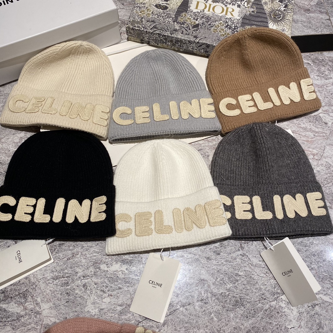 Replica Every Designer Celine Hats Knitted Hat Cashmere Knitting