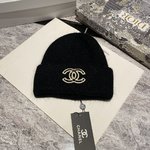 Chanel Hats Knitted Hat Knitting Rabbit Hair