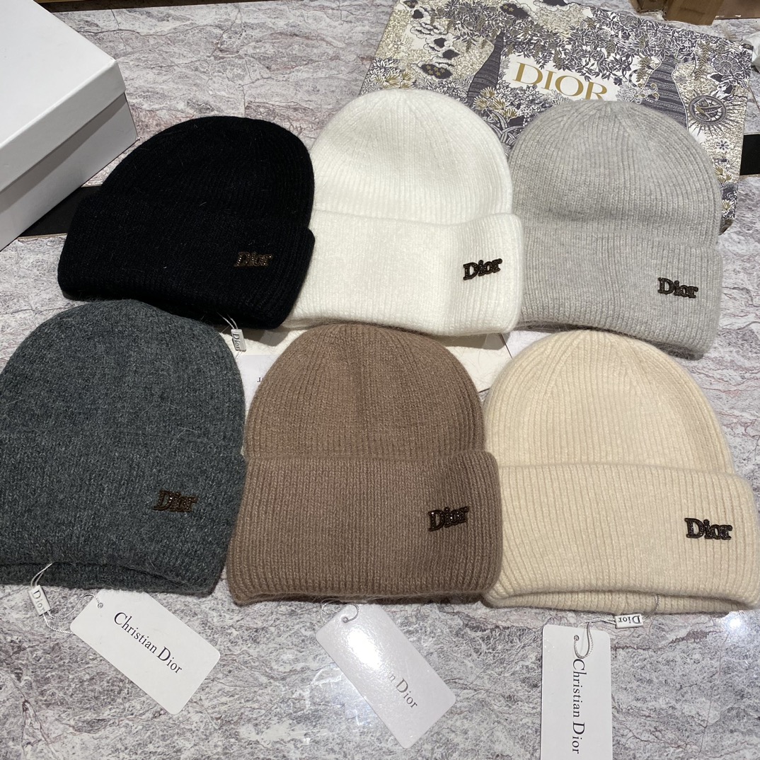 Dior Buy Hats Knitted Hat Replica Shop Knitting Rabbit Hair