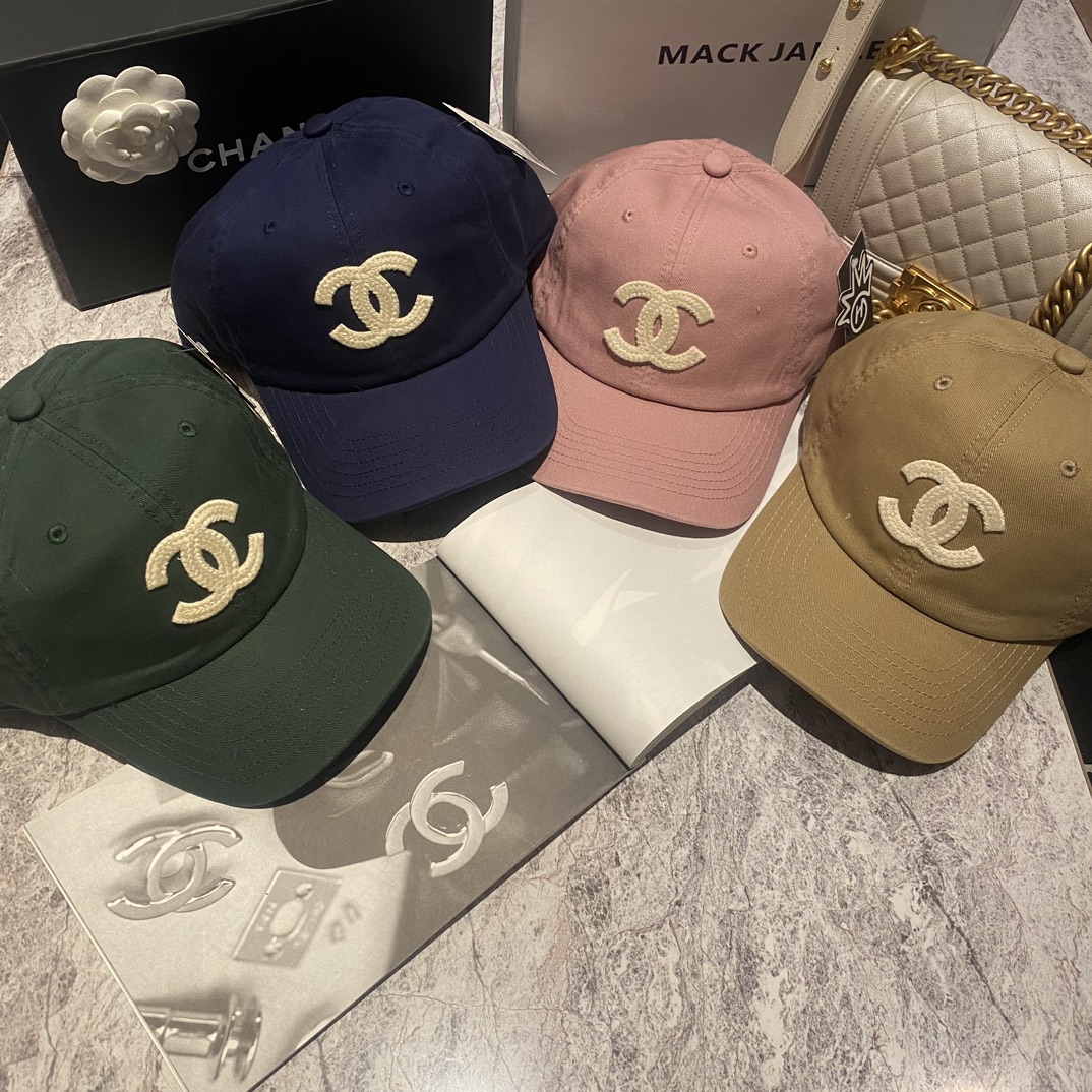 Online Shop
 Chanel Hats Baseball Cap Cotton Spring/Summer Collection