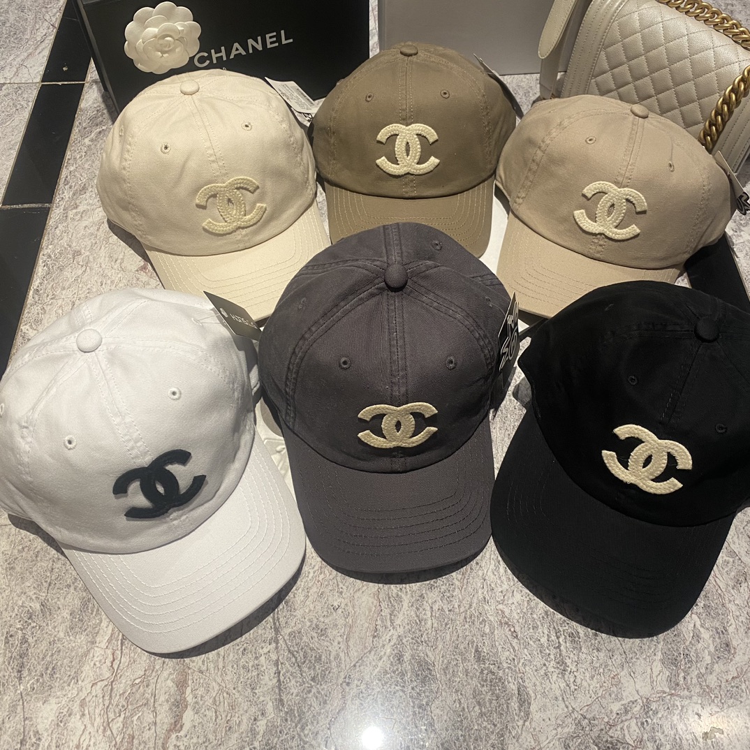 Chanel Hats Baseball Cap Cotton Spring/Summer Collection