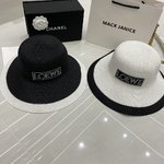 Loewe Hats Bucket Hat Straw Hat Summer Collection