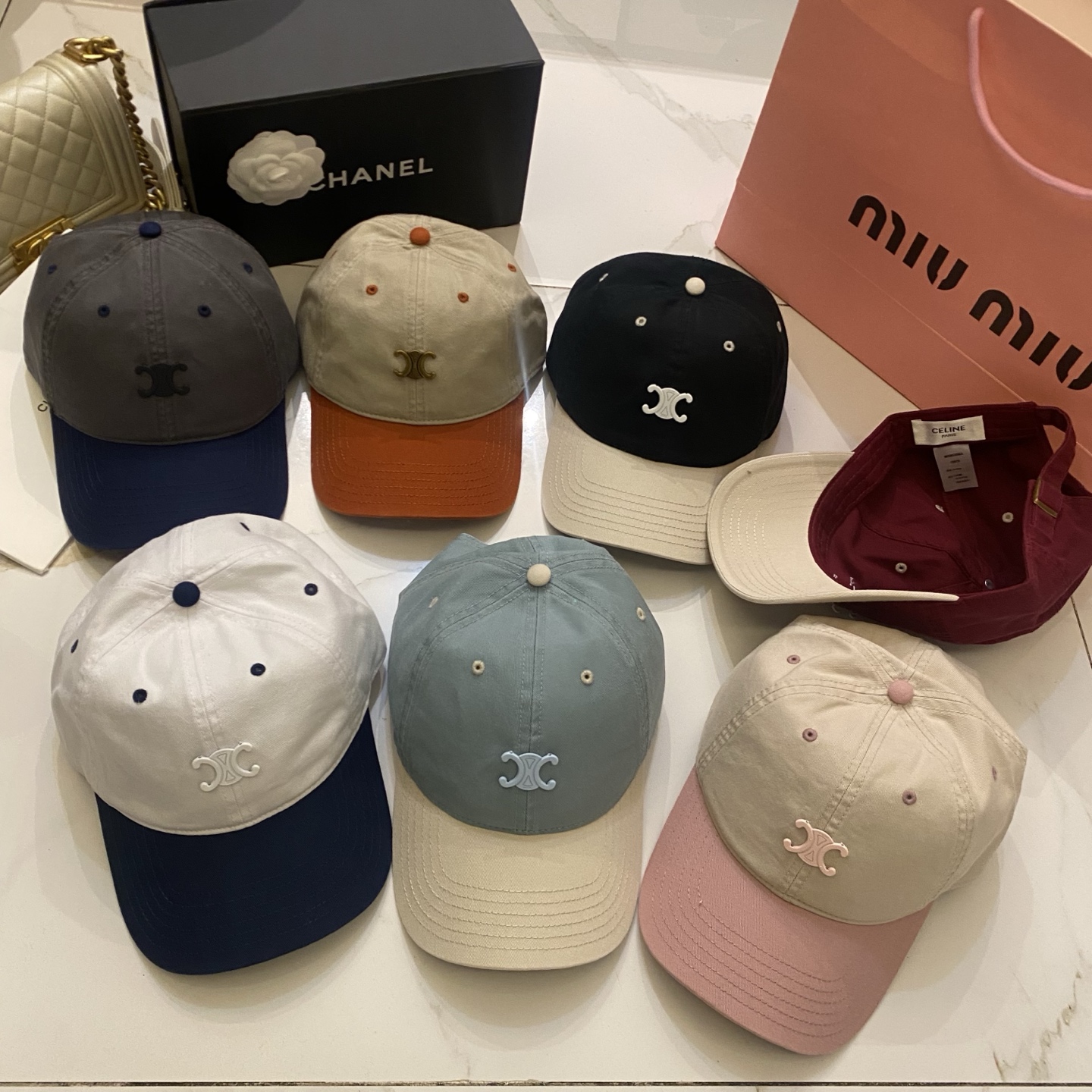 🎀Celine 拼色棒球帽