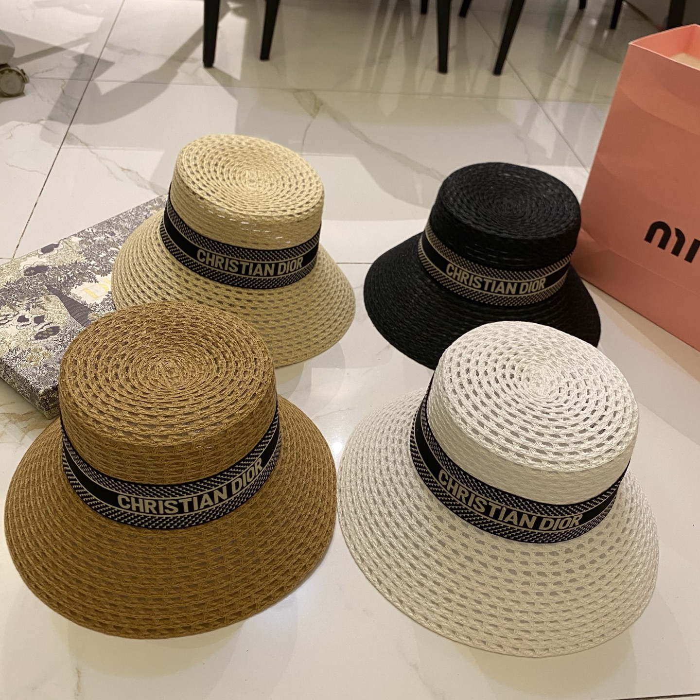🎀DIOR迪奥 镂空渔夫帽