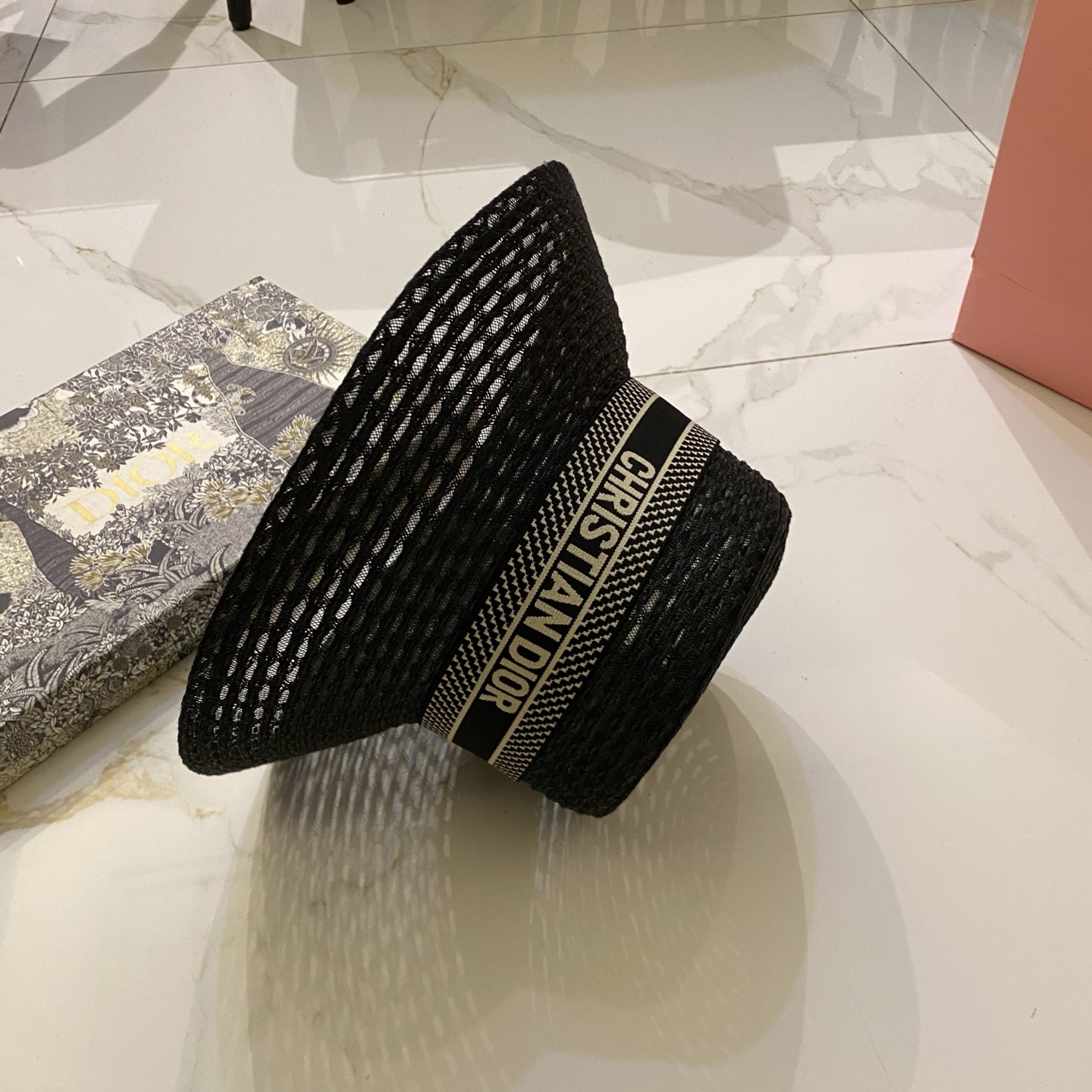 🎀DIOR迪奥 镂空渔夫帽