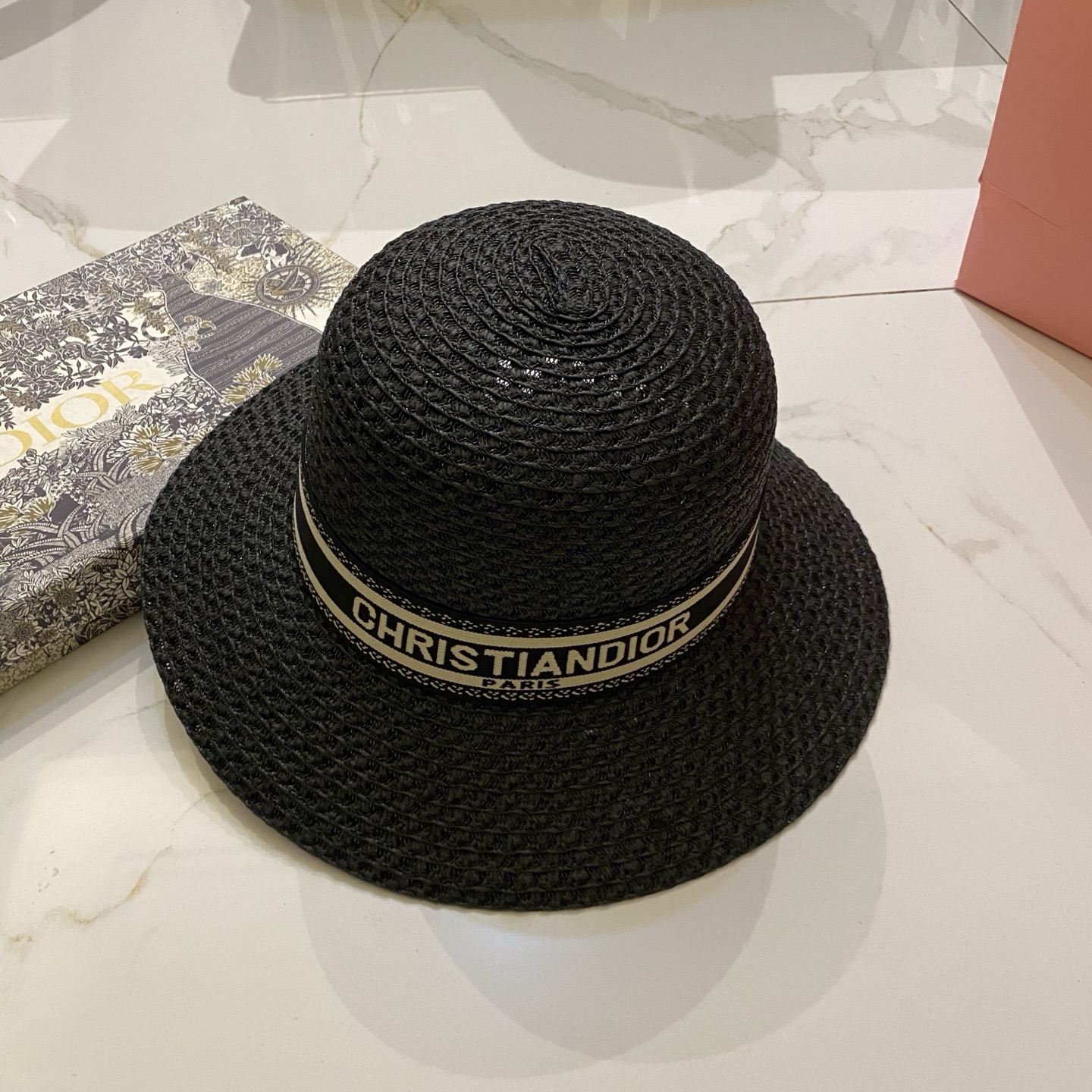 🎀DIOR迪奥 镂空圆帽