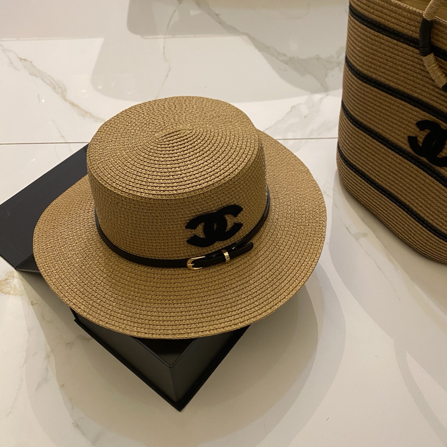 🎀CHANEL 平顶帽