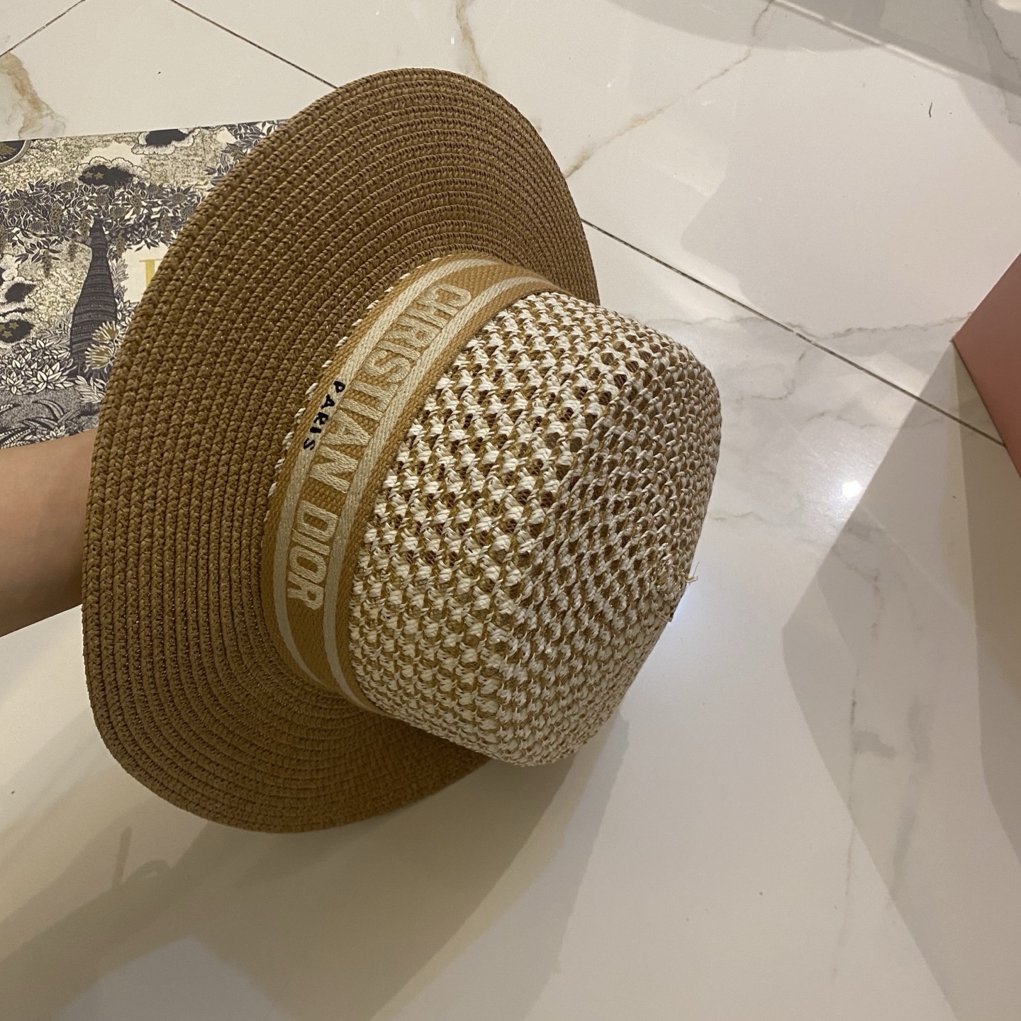 DIOR 新款平顶帽