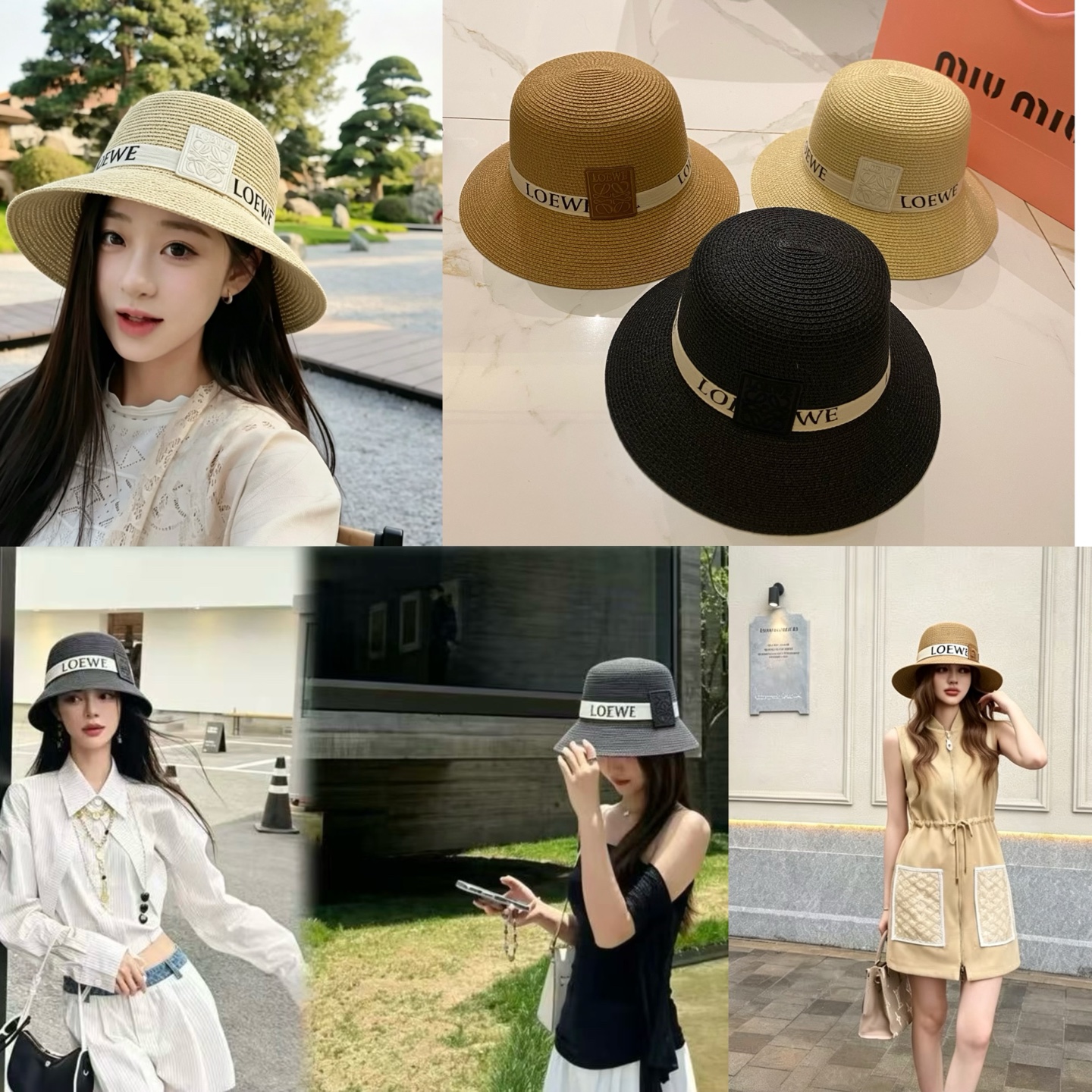 NO:865730,Special price with dust bag. [LOEWE Loewe] 2026 new densely woven dome webbing small fragrant straw hat, sunshade and easy to match, street travel hat straw hat fisherman hat baseball cap, hat, loewe, loewe, espadrilles, hats19860909特价配防尘袋.【LOEWE罗意威】2026新款密织圆顶织带小香风草帽,遮阳又好搭,出街旅行单品帽子草帽渔夫帽棒球帽,帽子,loewe,loewe,espadrilles,hats,hat