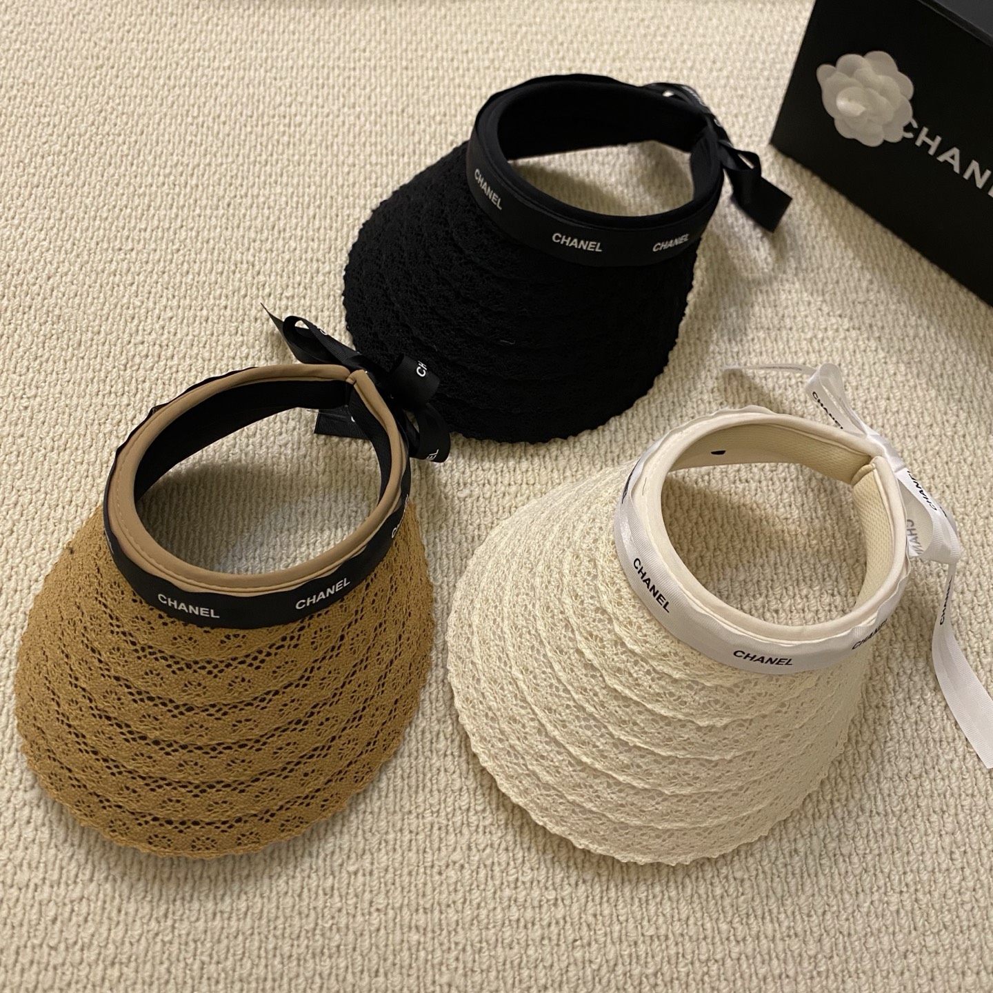 NO:865940,Special price with dust bag [Chanel Chanel] 2026 new exclusive lace small fragrance sun hat empty top hat, sun protection and versatile ~ casual street hat straw hat fisherman hat baseball cap, hat, chanel, chanel, espadrilles, hats19860909特价配防尘袋【Chanel香奈儿】2026新款独家款蕾丝小香遮阳帽空顶帽,遮阳百搭～休闲出街神器帽子草帽渔夫帽棒球帽,帽子,chanel,chanel,espadrilles,hats,hat