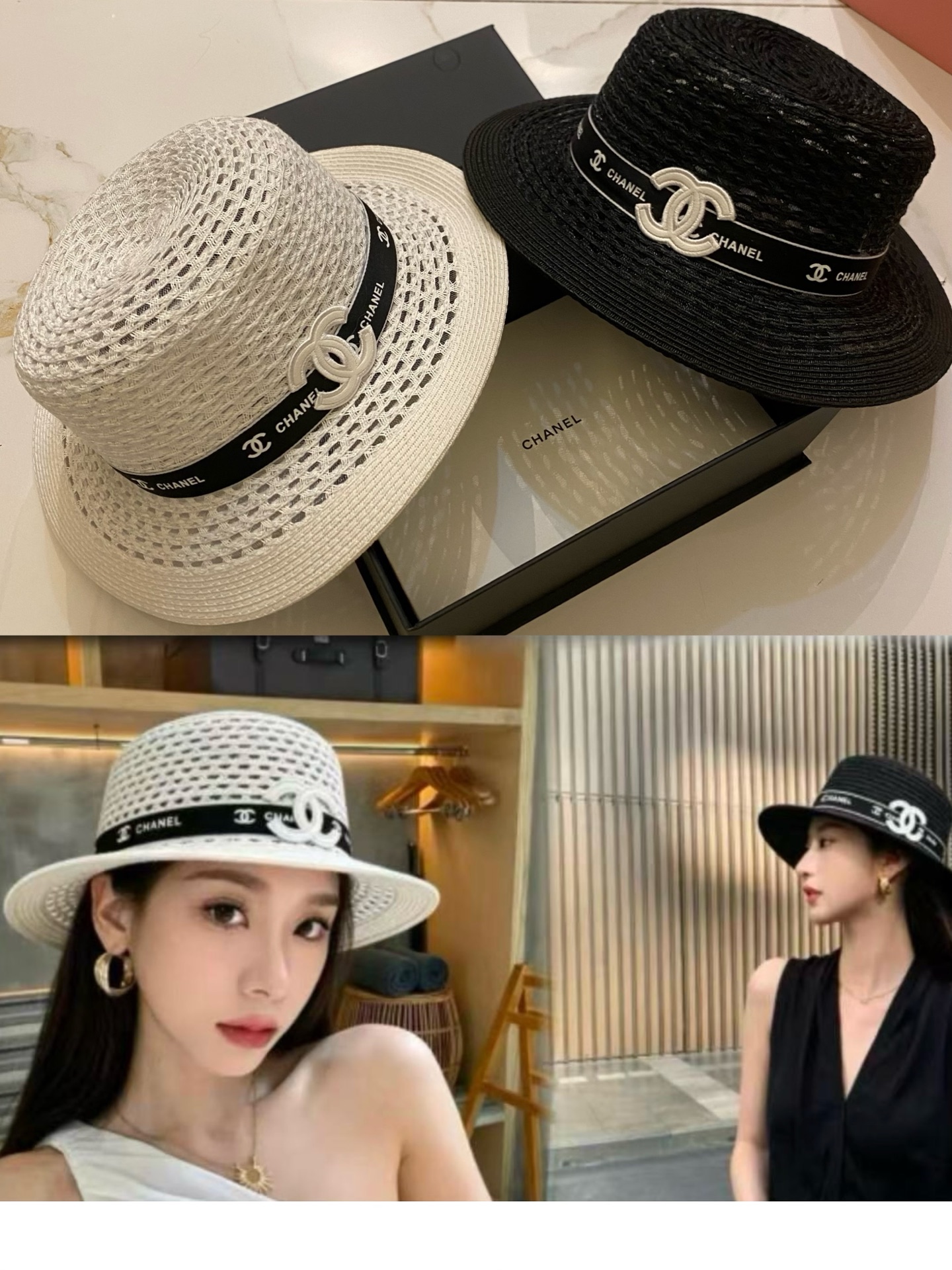 NO:927796,Special price with dust bag. [CHANEL Chanel] 2026 new small fragrant style densely woven hollow basin hat straw hat, sunshade and easy to match, street travel hat straw hat fisherman hat baseball cap, hat, chanel, chanel, espadrilles, hats19860909特价配防尘袋.【CHANEL香奈儿】2026新款小香风密织镂空盆帽草帽,遮阳又好搭,出街旅行单品帽子草帽渔夫帽棒球帽,帽子,chanel,chanel,espadrilles,hats,hat