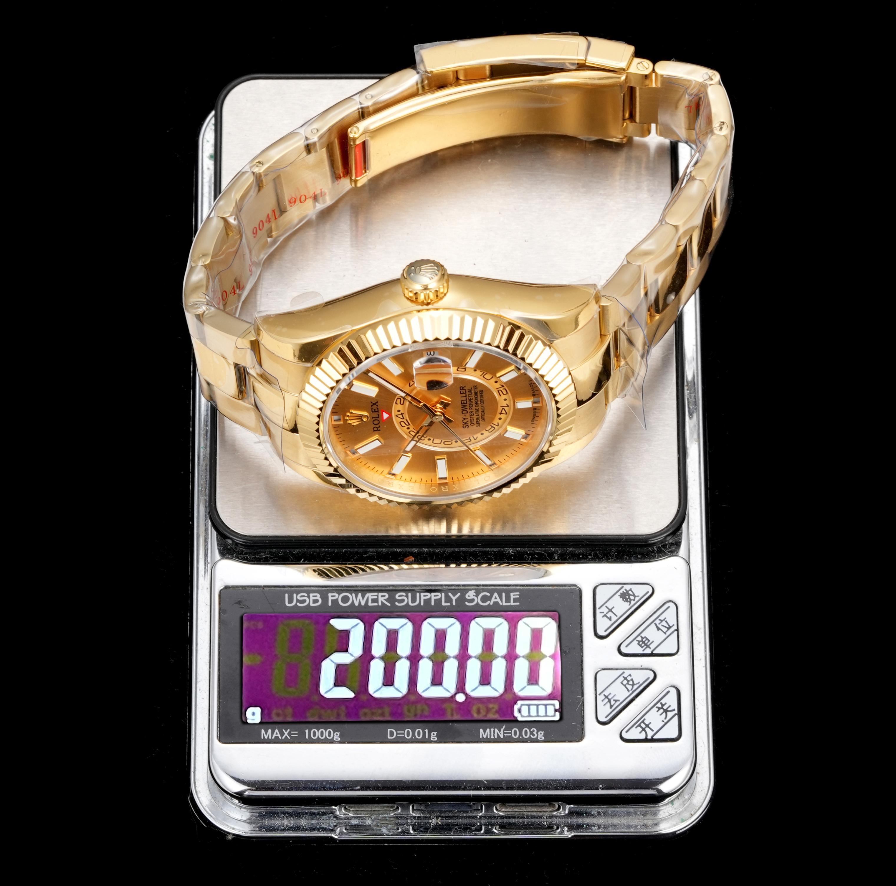 Rolex Style Beige Watches Watches Watches detail image 9 from source 765412