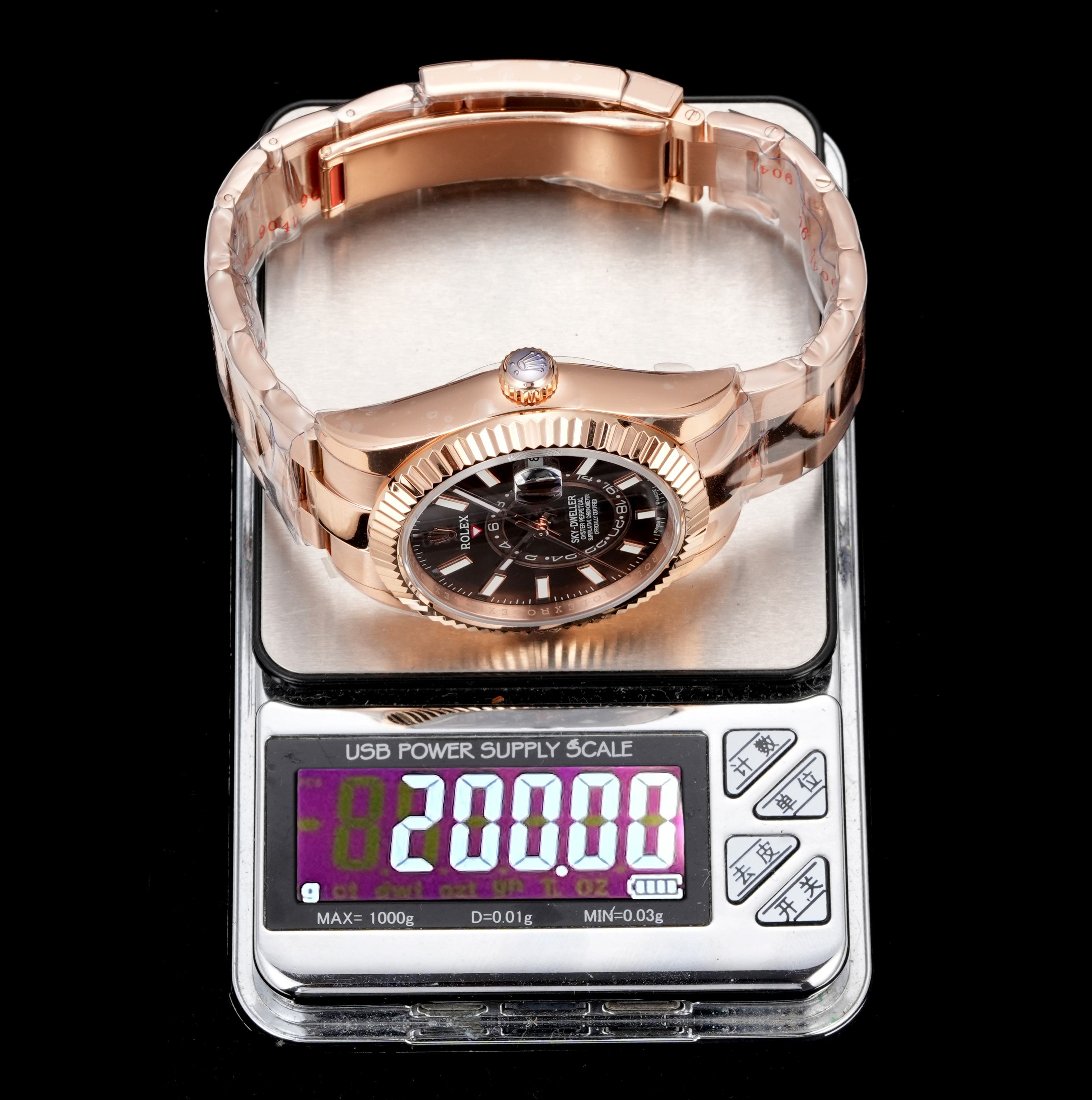 Rolex Style Beige Watches Watches Watches detail image 9 from source 765426