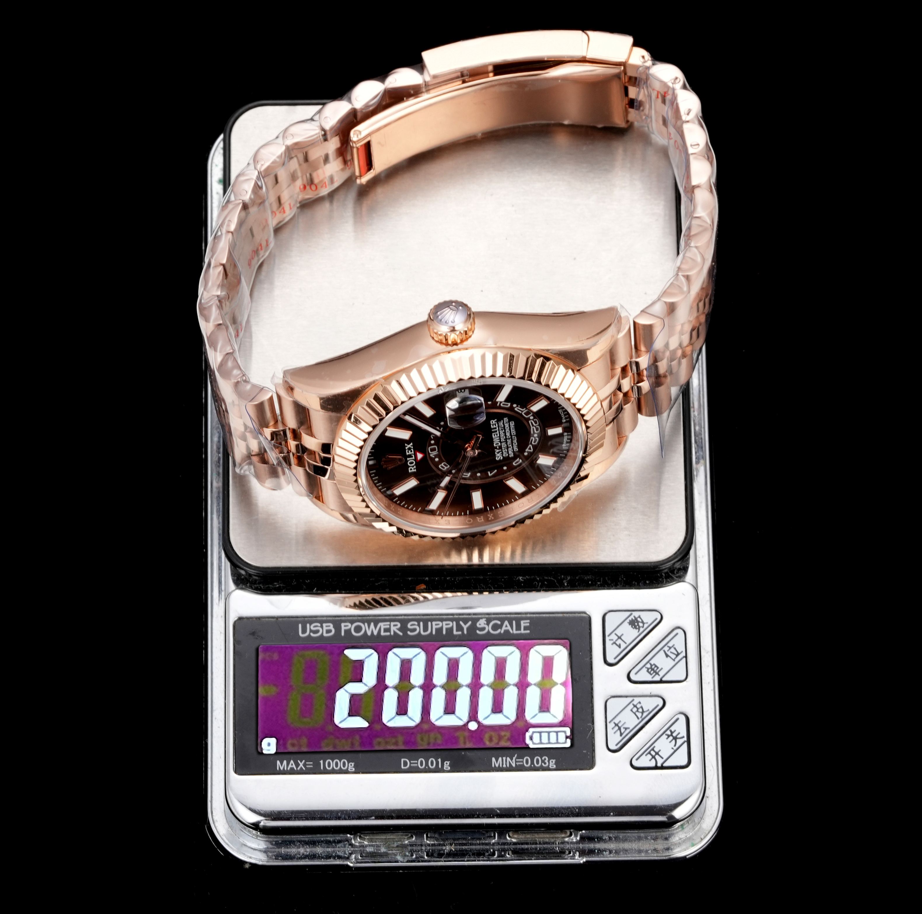 Rolex Style Beige Watches Watches Watches detail image 9 from source 765428