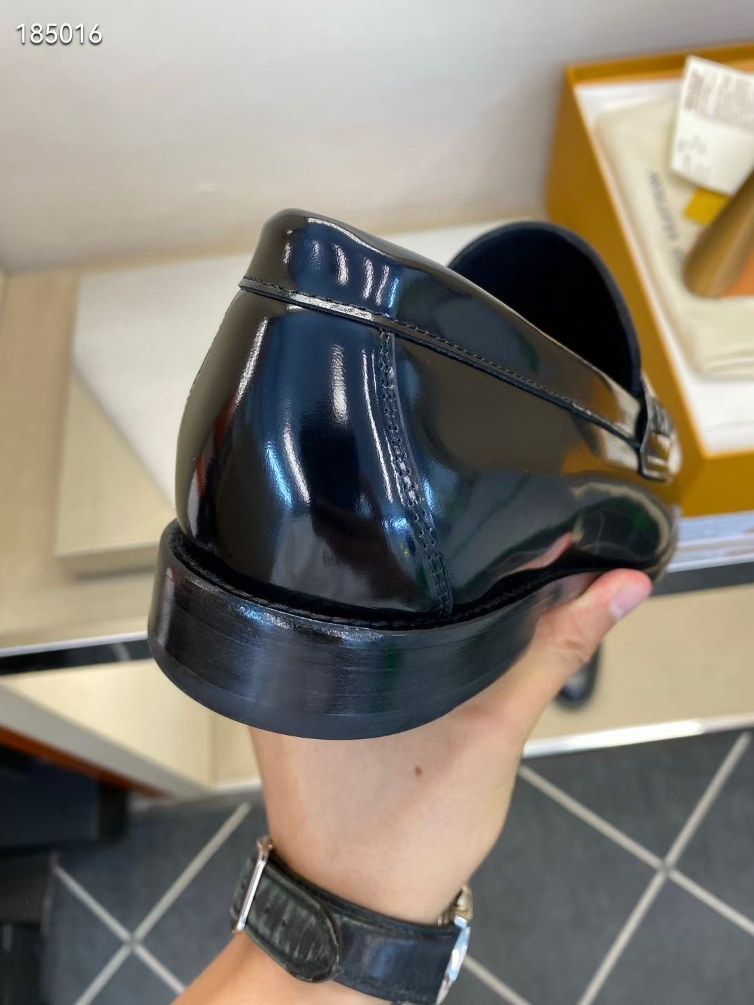 L*V独家高品 メンズ正装小皮靴・上質な牛革使用