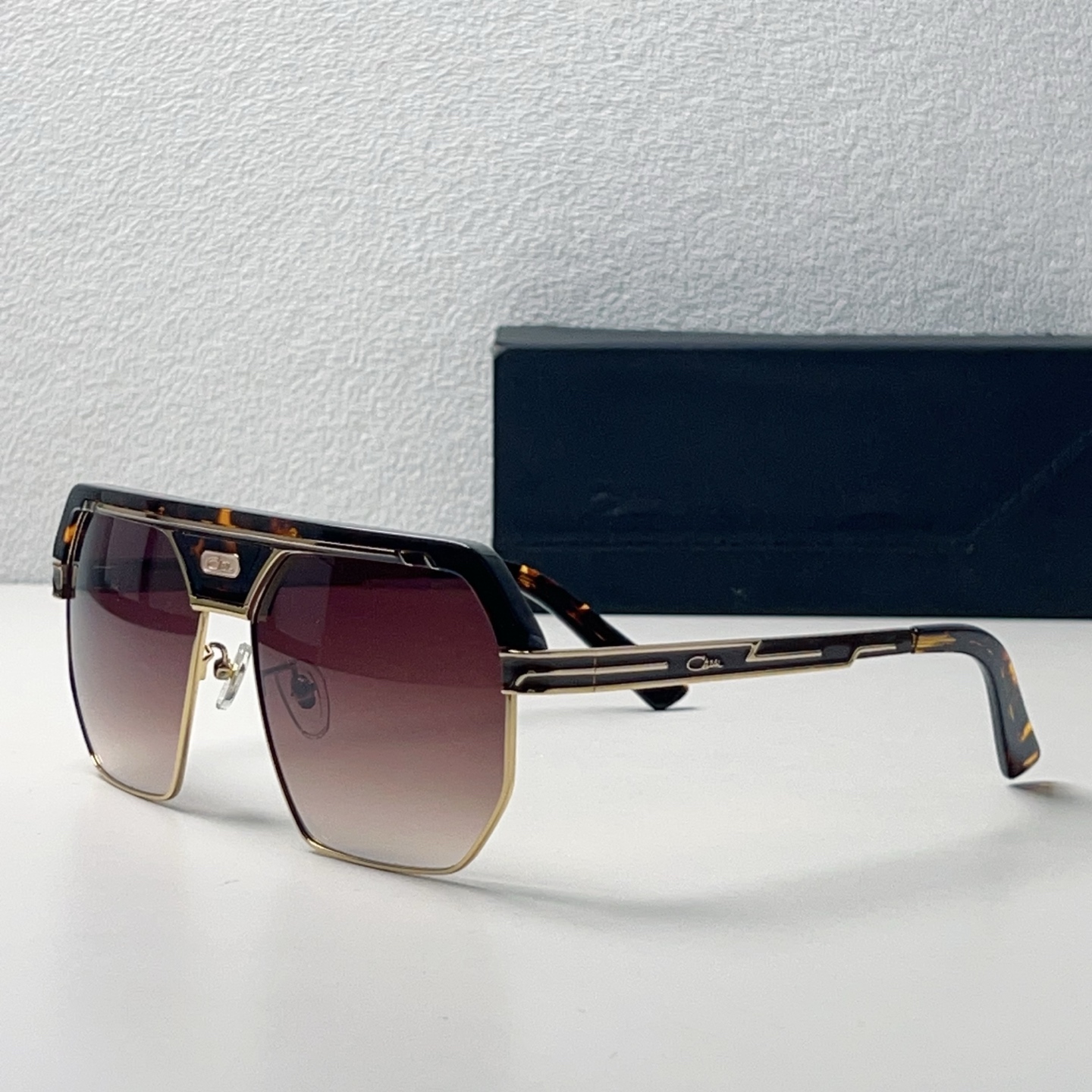 Cazal Sunglasses Acetate Metal Square Gradient