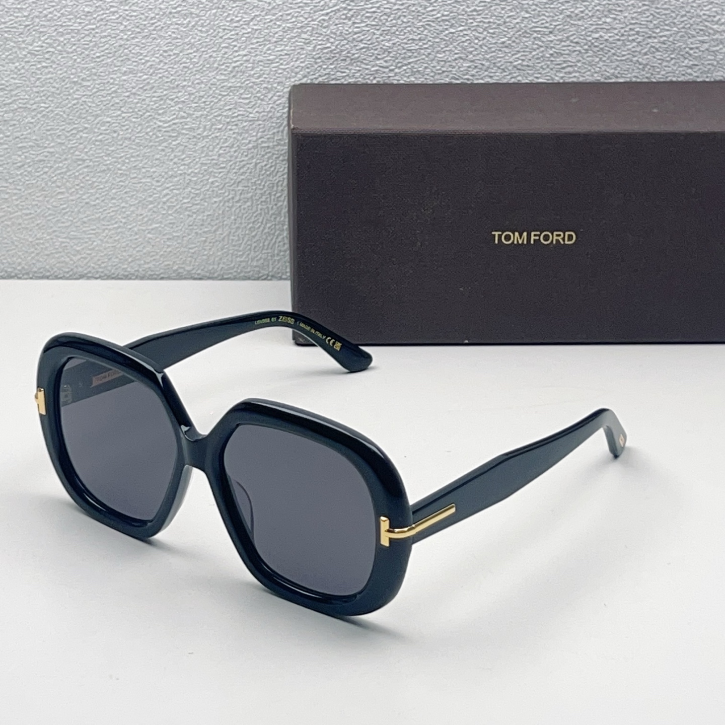 TOM FORD FT1278 солнцезащитные очки квадратные из ацетата