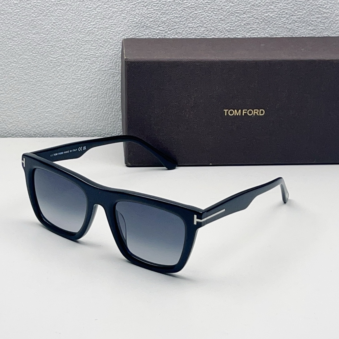 TOM FORD Sunglasses Acetate Square Black Frame
