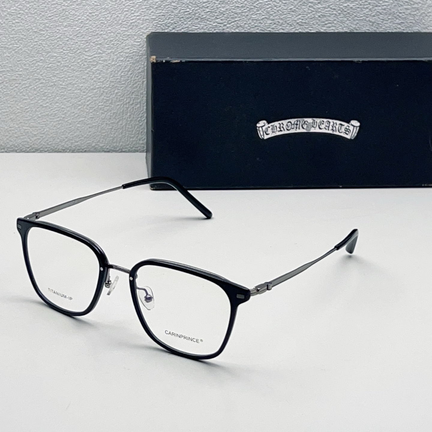 Chrome Hearts Eyeglasses Square Titanium Frame