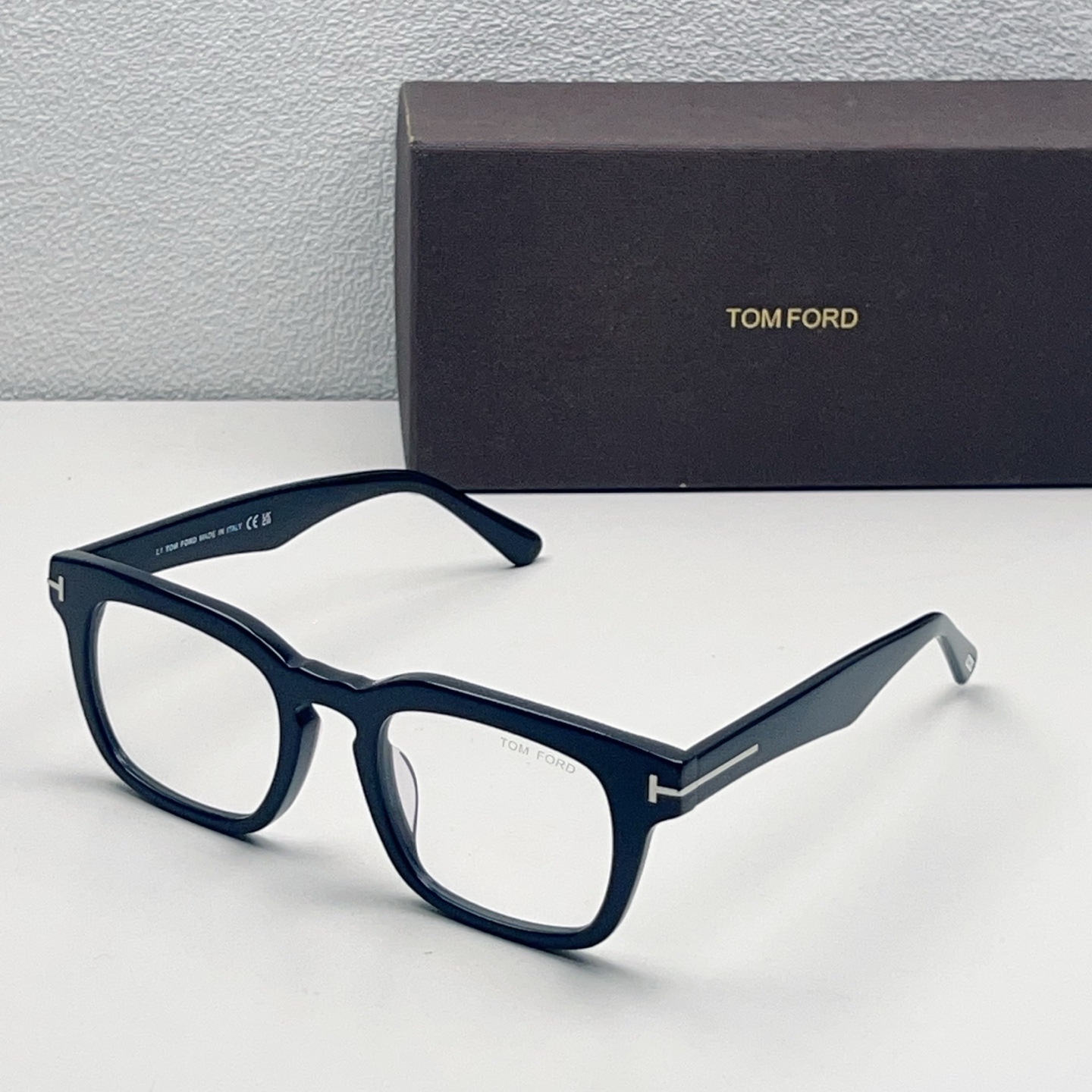 TOM FORD FT6025-B Acetate Square Eyeglasses