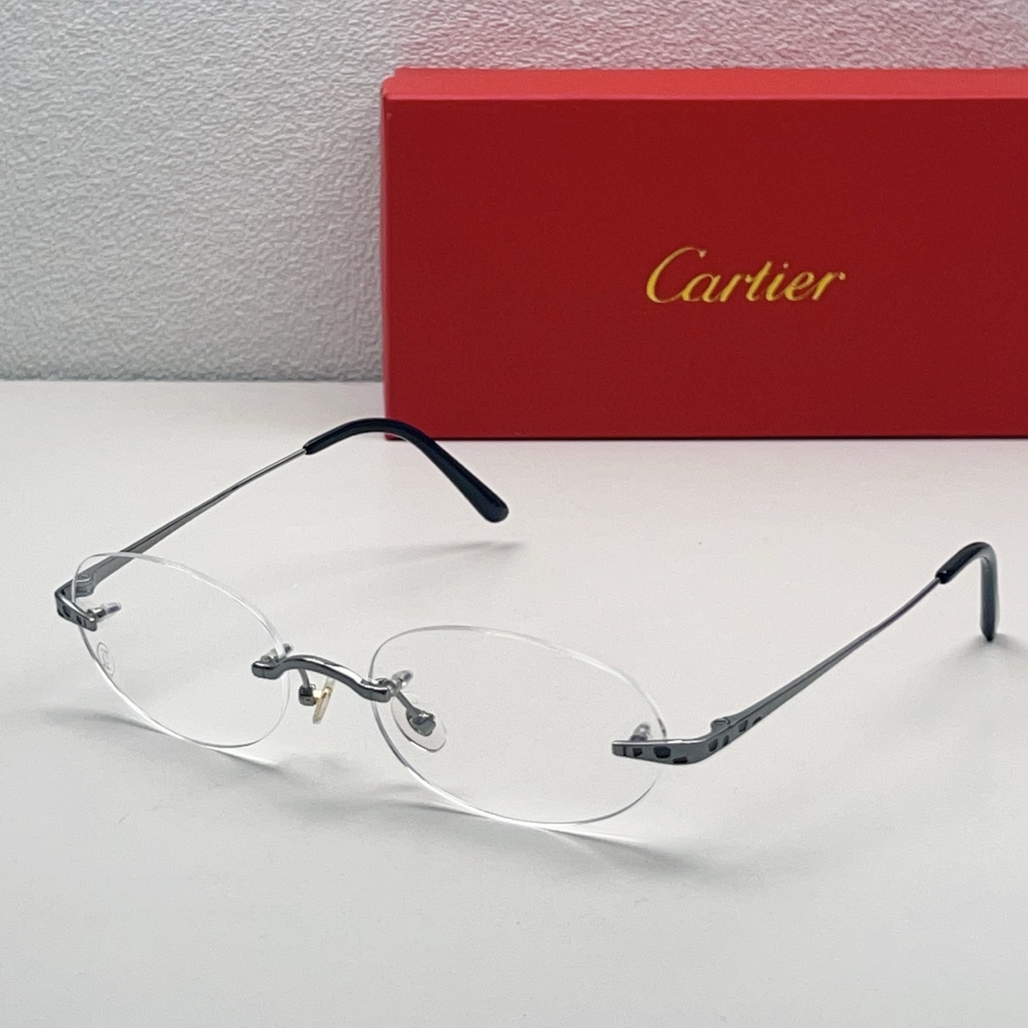 Cartier Rimless Titanium Glasses