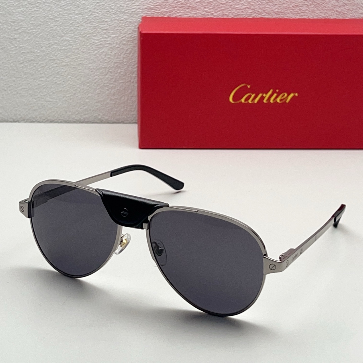 Cartier Sunglasses Metal Aviator