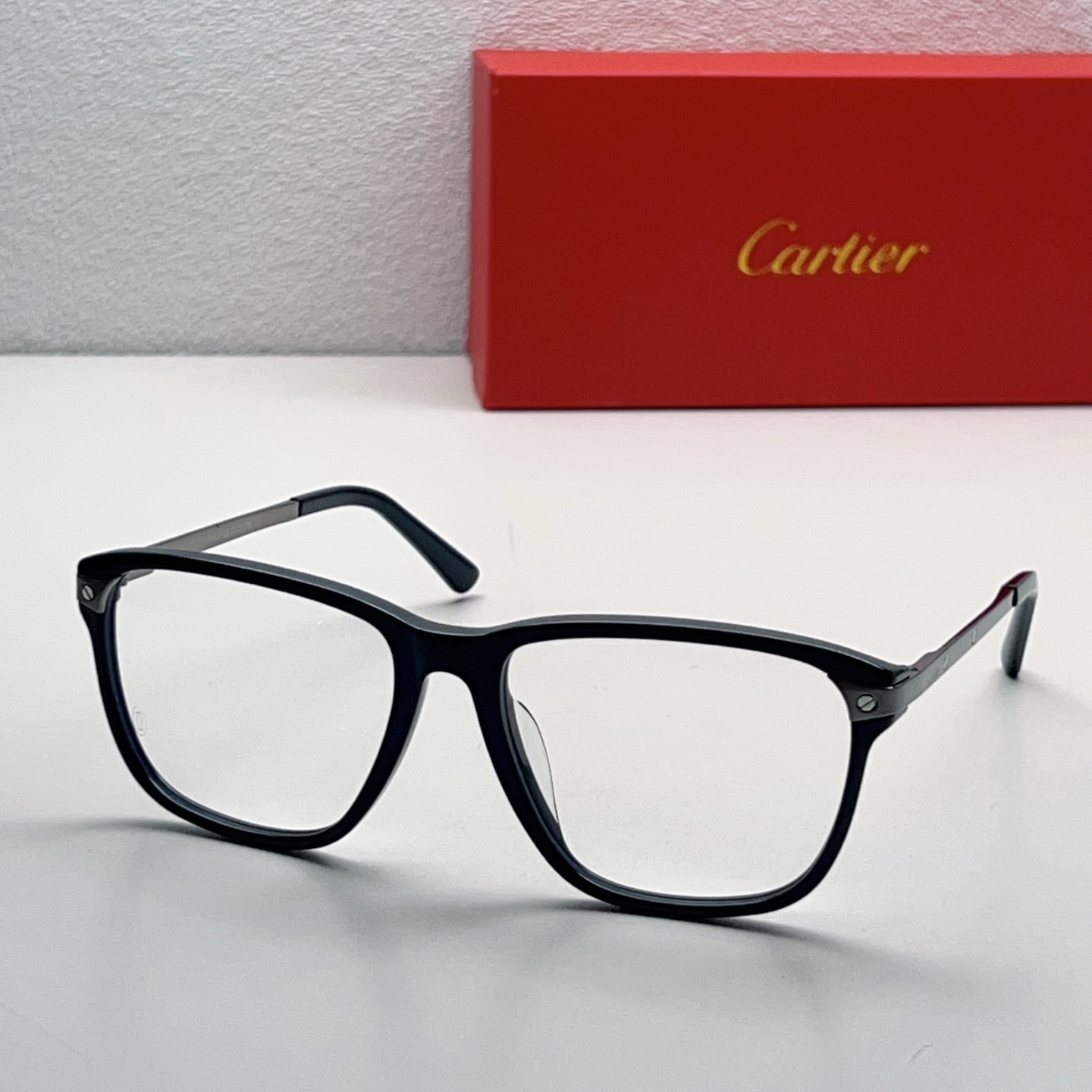 Cartier CT0075S Titanium Eyeglasses Frame