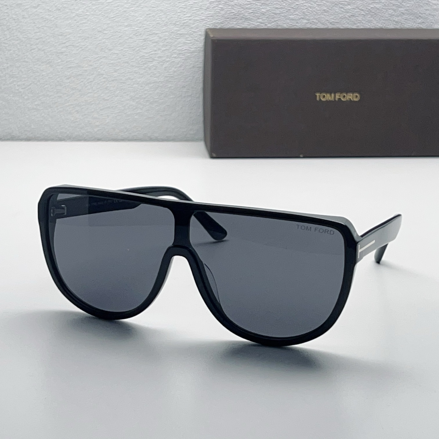 TOM FORD Sunglasses FT1182 Acetate Black Aviator
