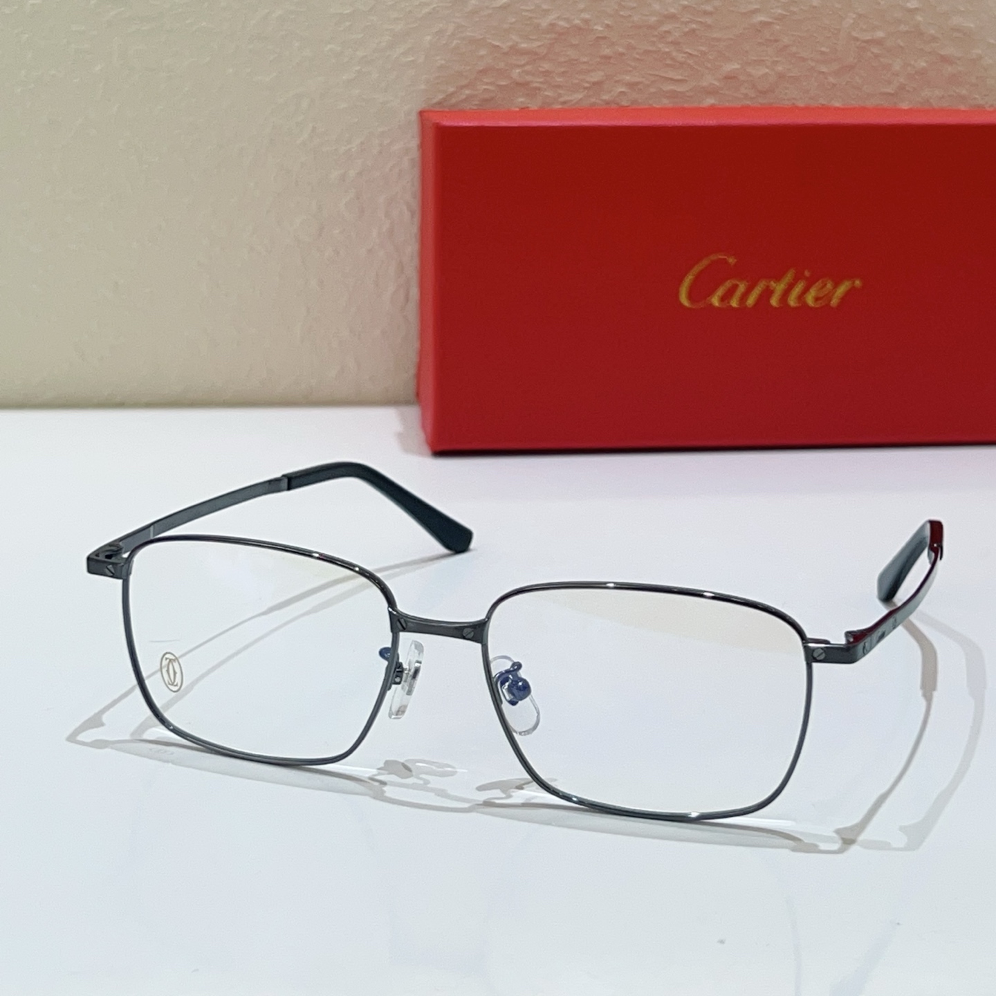 Cartier Titanium Rectangular Glasses