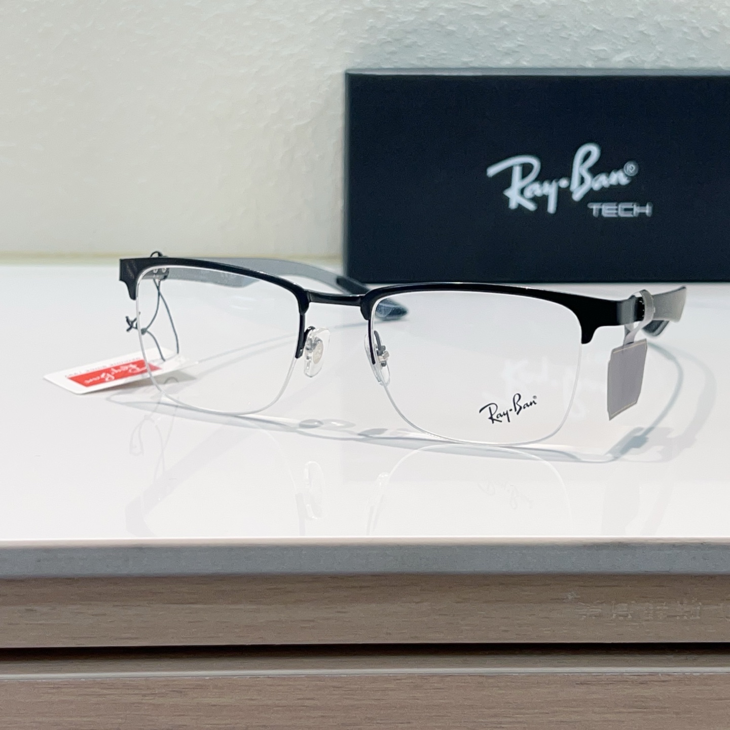 RayBan 半框 眼镜 RB8421