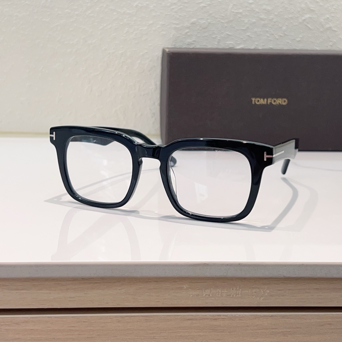 TOM FORD Acetate Square Optical Glasses