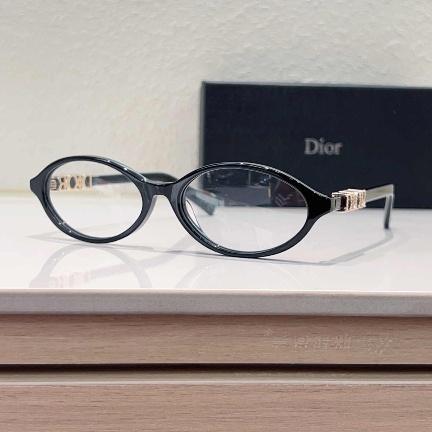 DIOR Eyewear Acetate Oval Frame