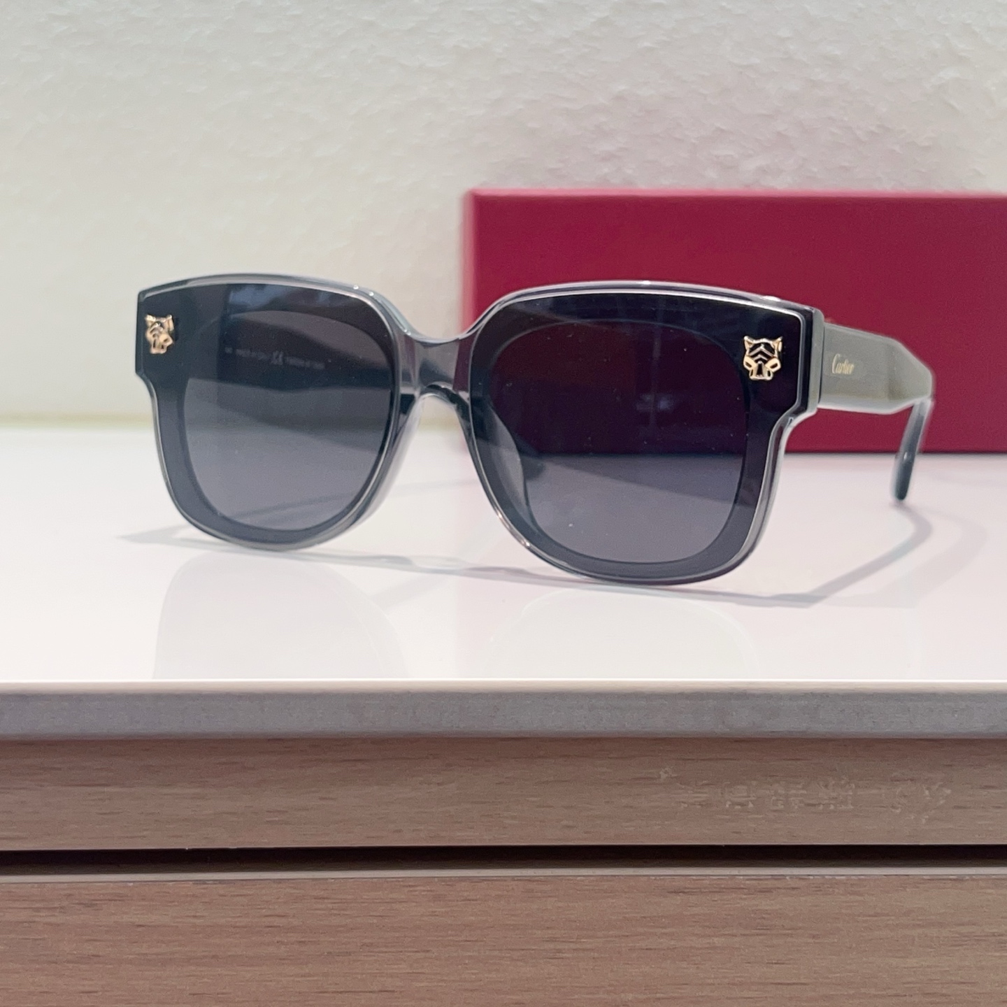 Cartier Sunglasses Acetate Square Classic