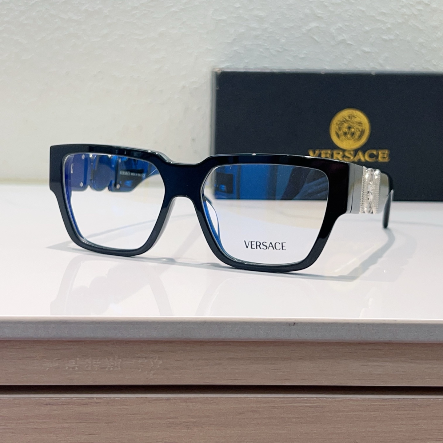 Versace 13512548VERSAC范思光学镜 VE4483D SIZE：55口17-145金灿灿的金属电镀