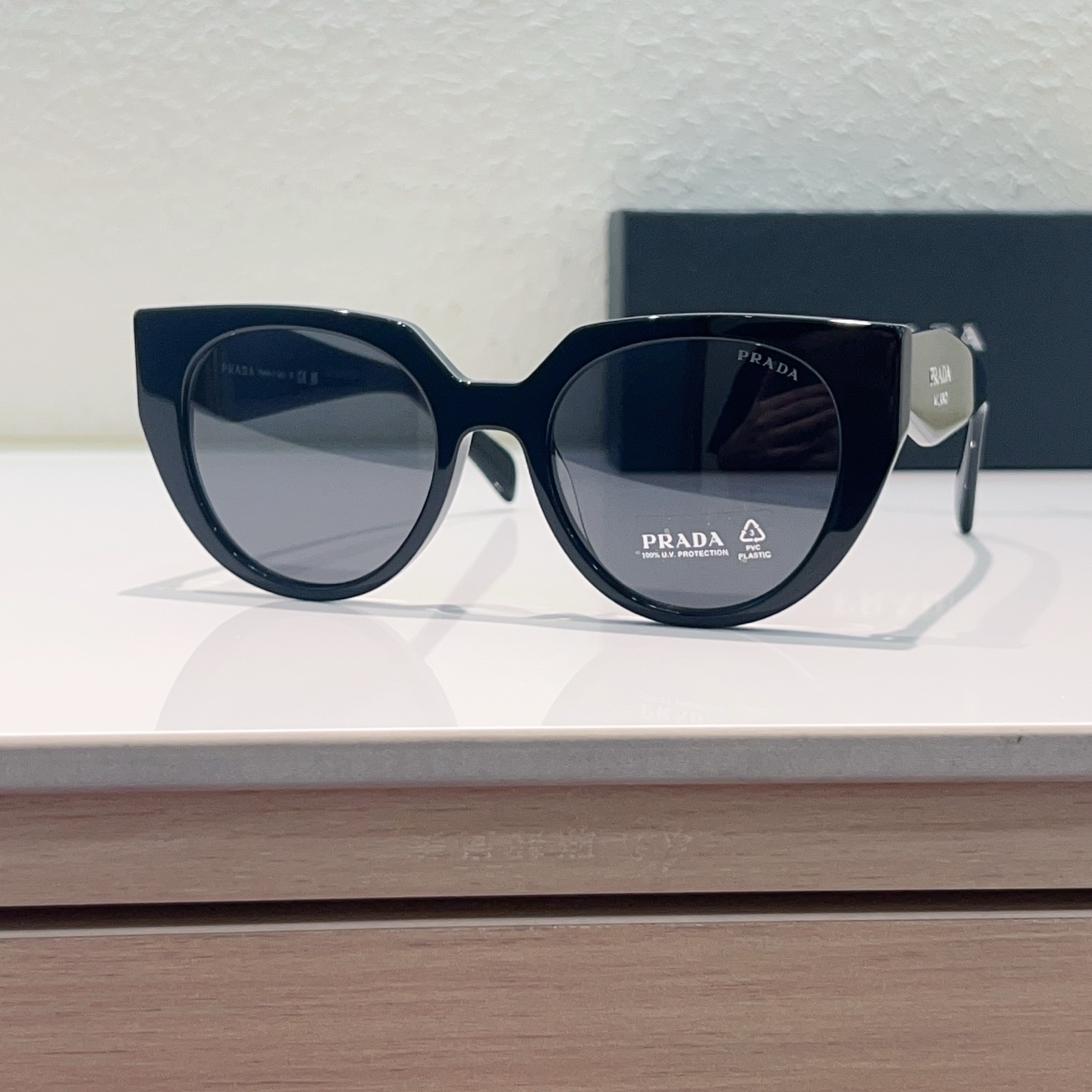 PRADA Sunglasses Acetate Cat Eye