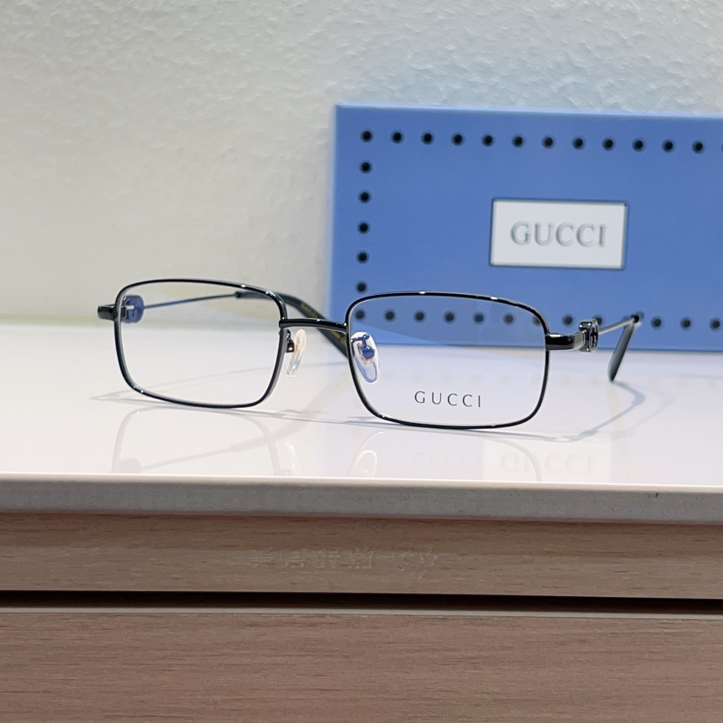 GUCCI Eyewear Metal Rectangular Full Rim