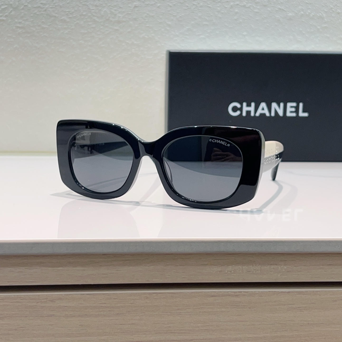 Chanel 5563 оправа квадратные солнцезащитные очки