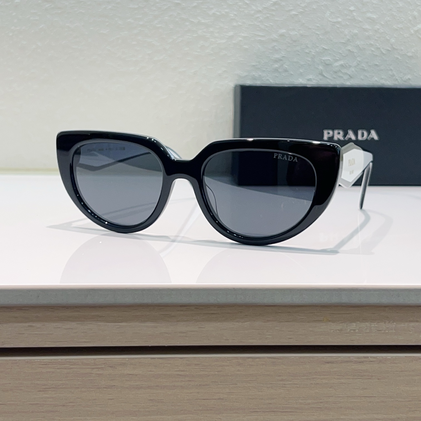 PRADA Sunglasses Acetate Cat Eye