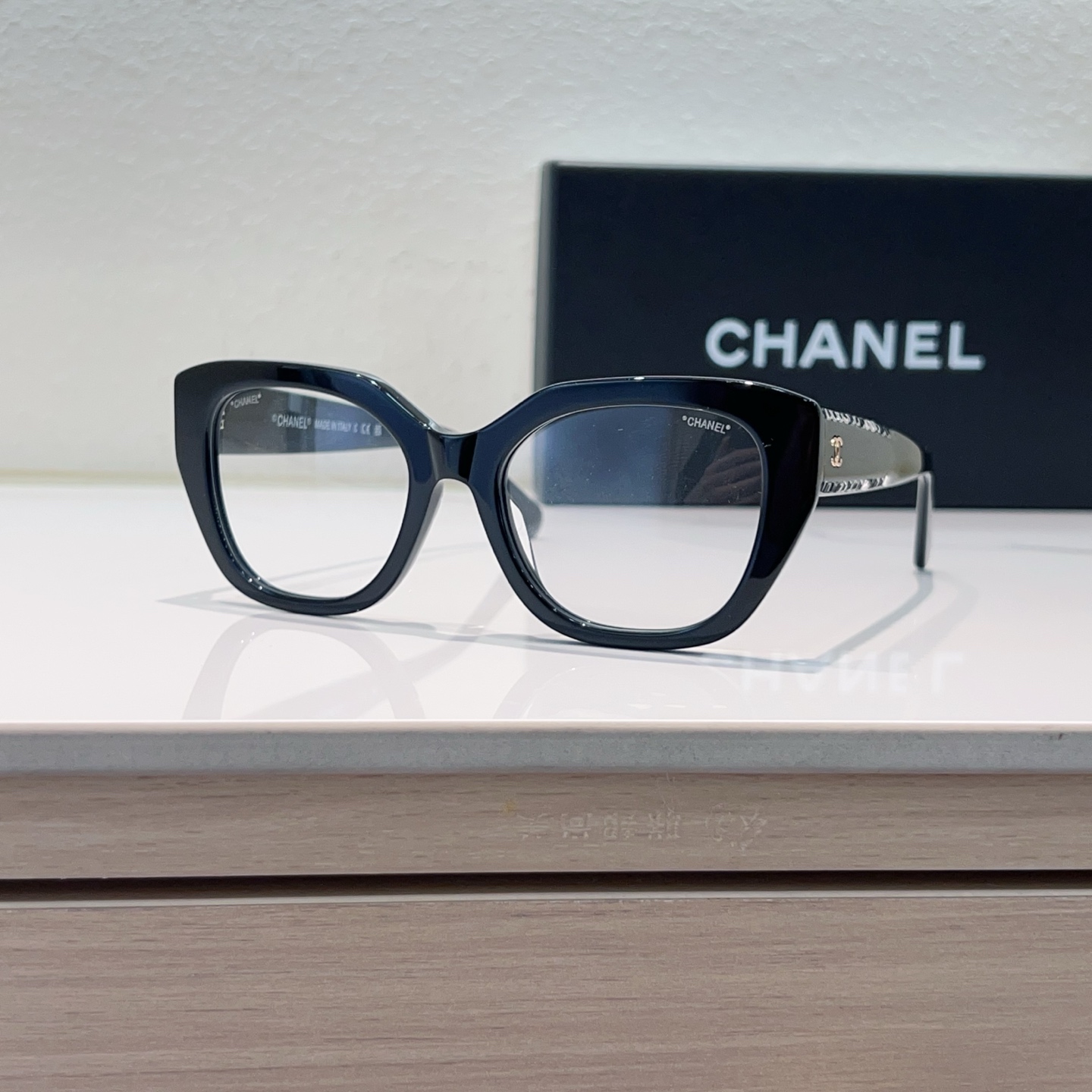 Chanel оправа кошачий глаз CH9164B