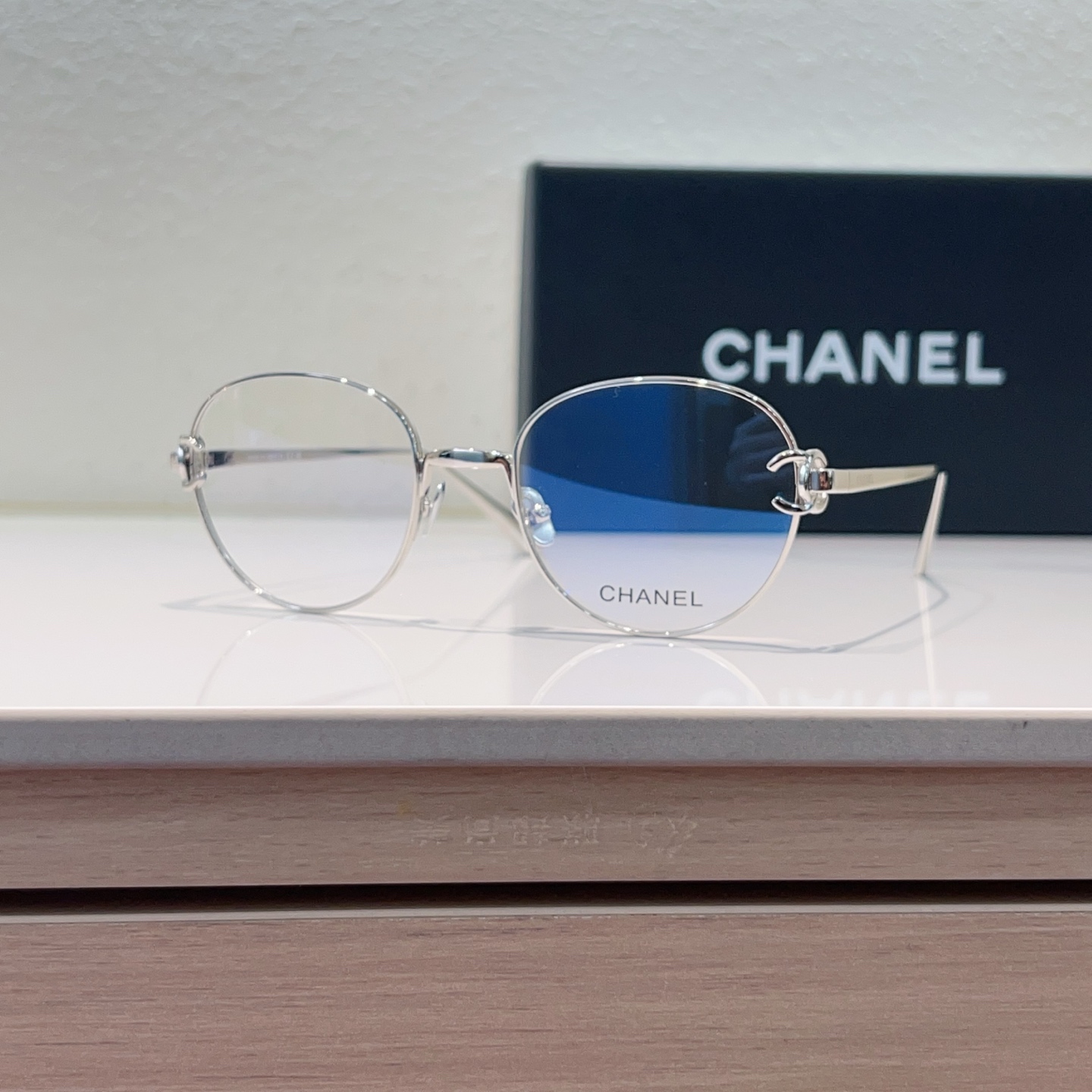Chanel CH4306 Round Metal Eyeglasses