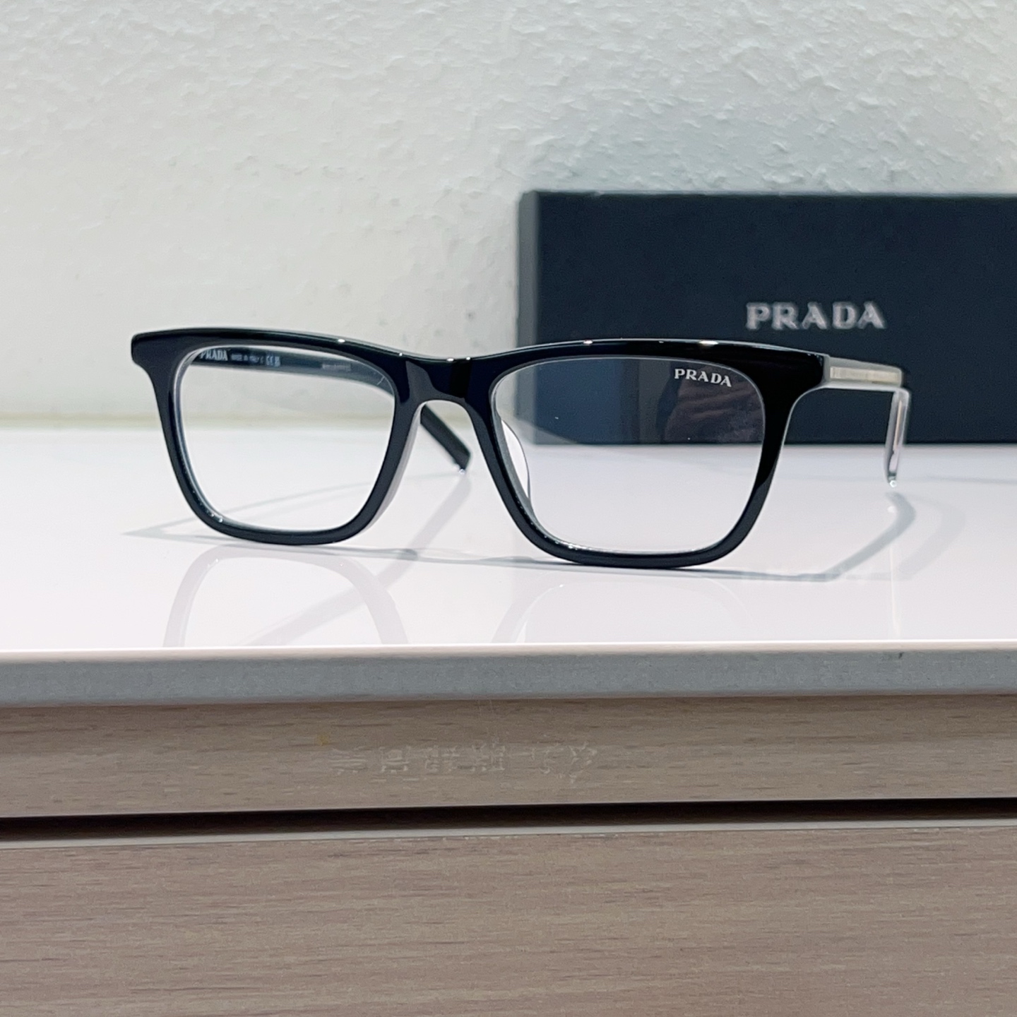 PRADA Eyewear Acetate Square Frame
