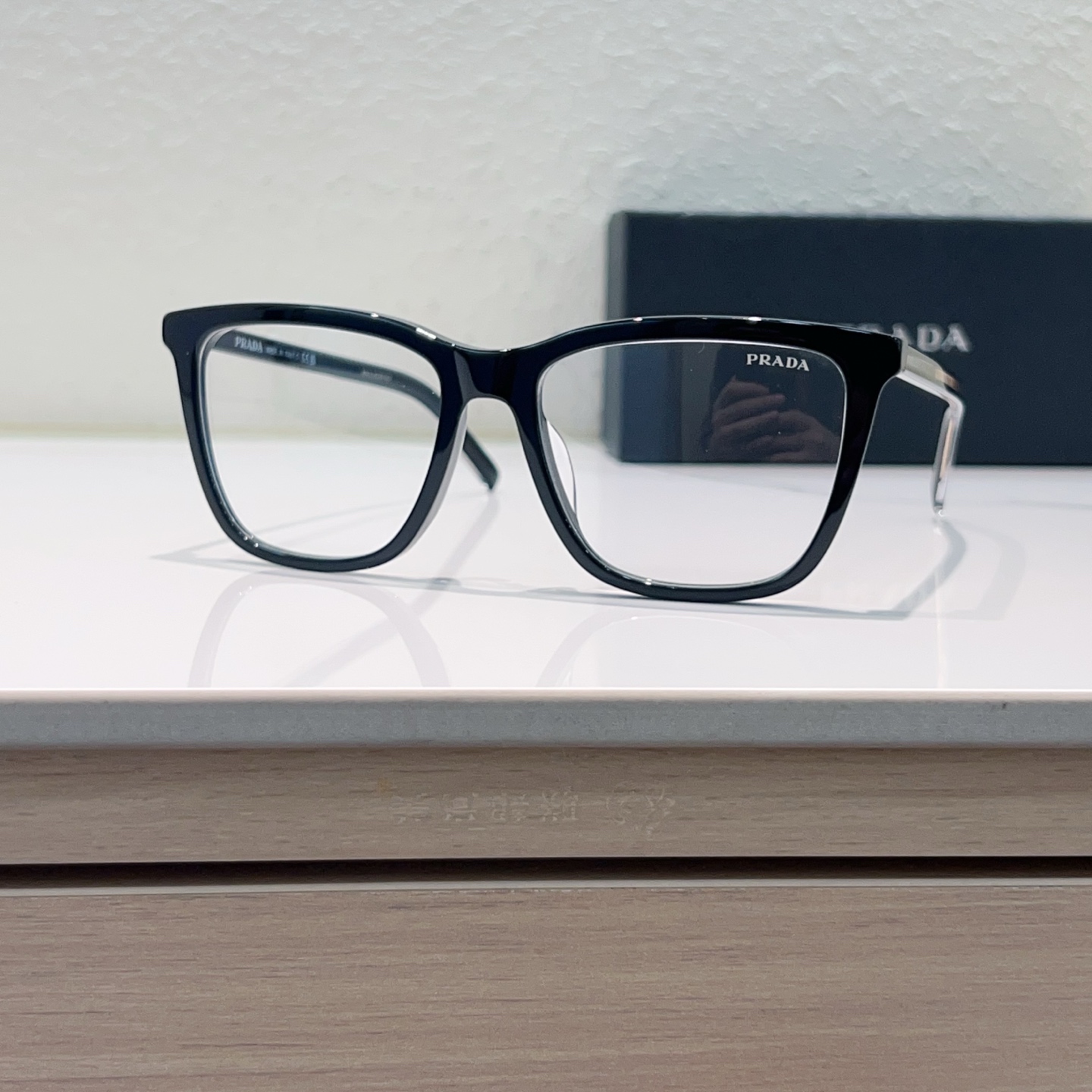 PRADA Optical Glasses Acetate Full Rim Square
