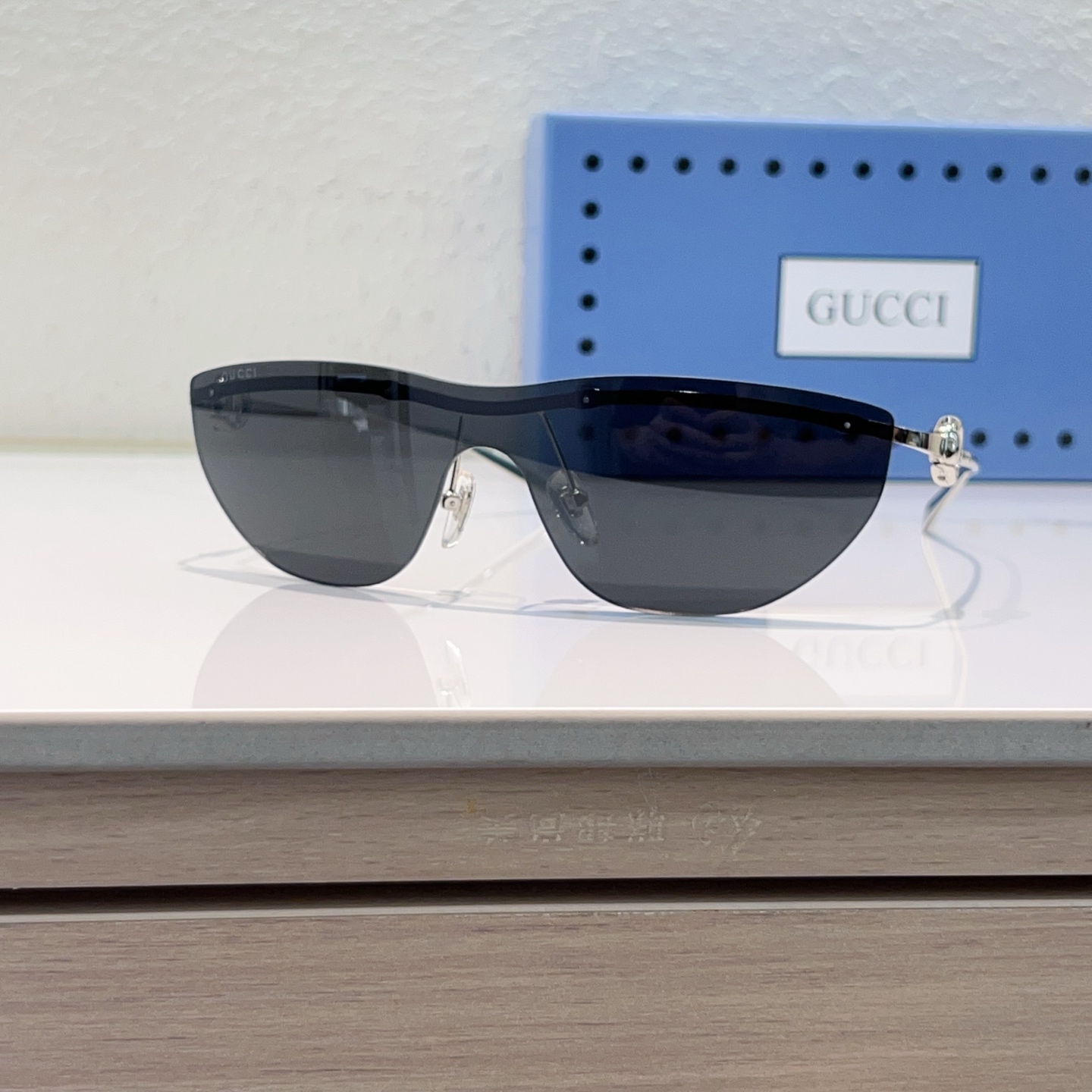 GUCCI Sunglasses GG1700S Rimless Metal
