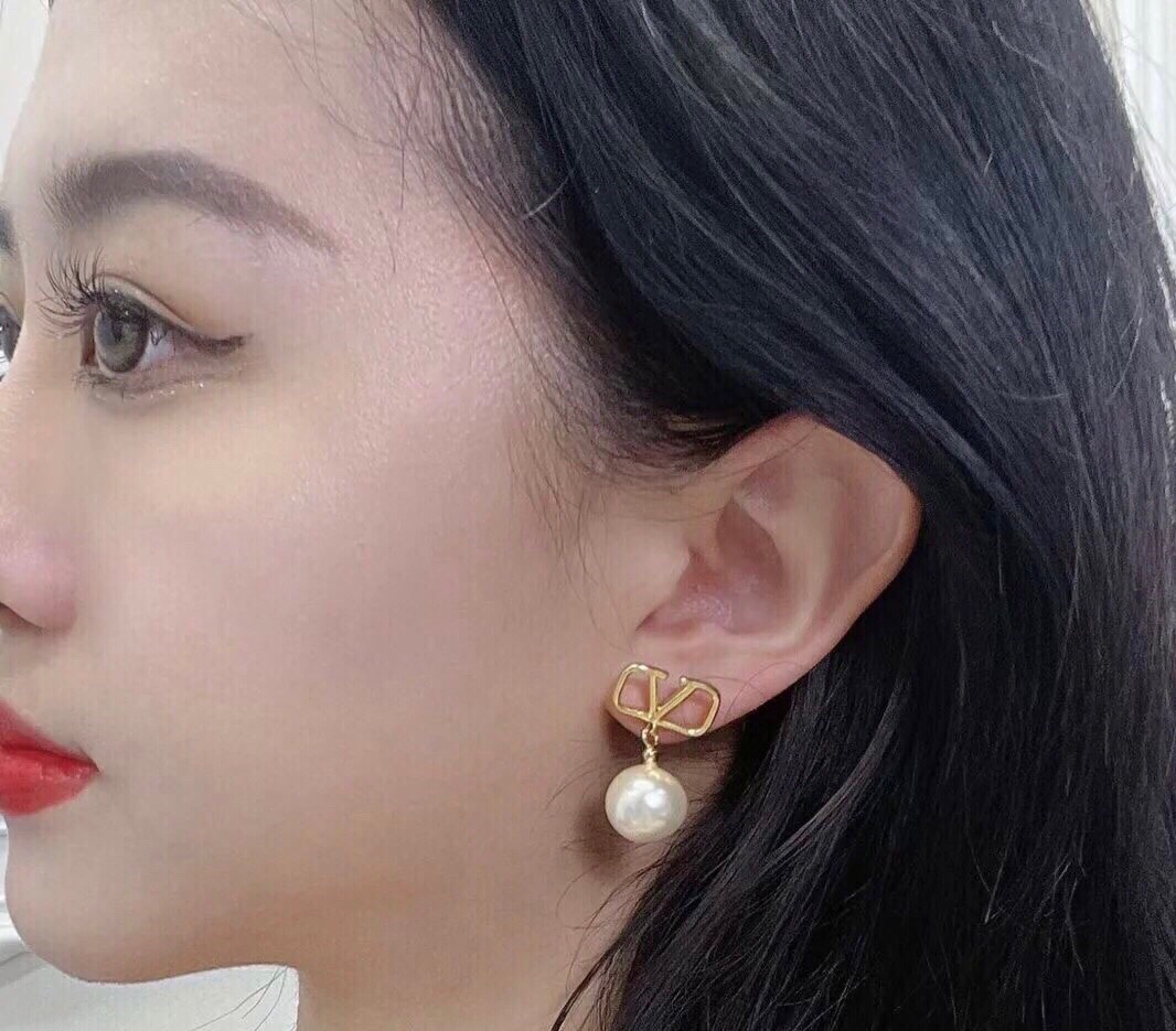 발렌티노 스와로브스키 진주 드롭 귀걸이 63579 이미지 7