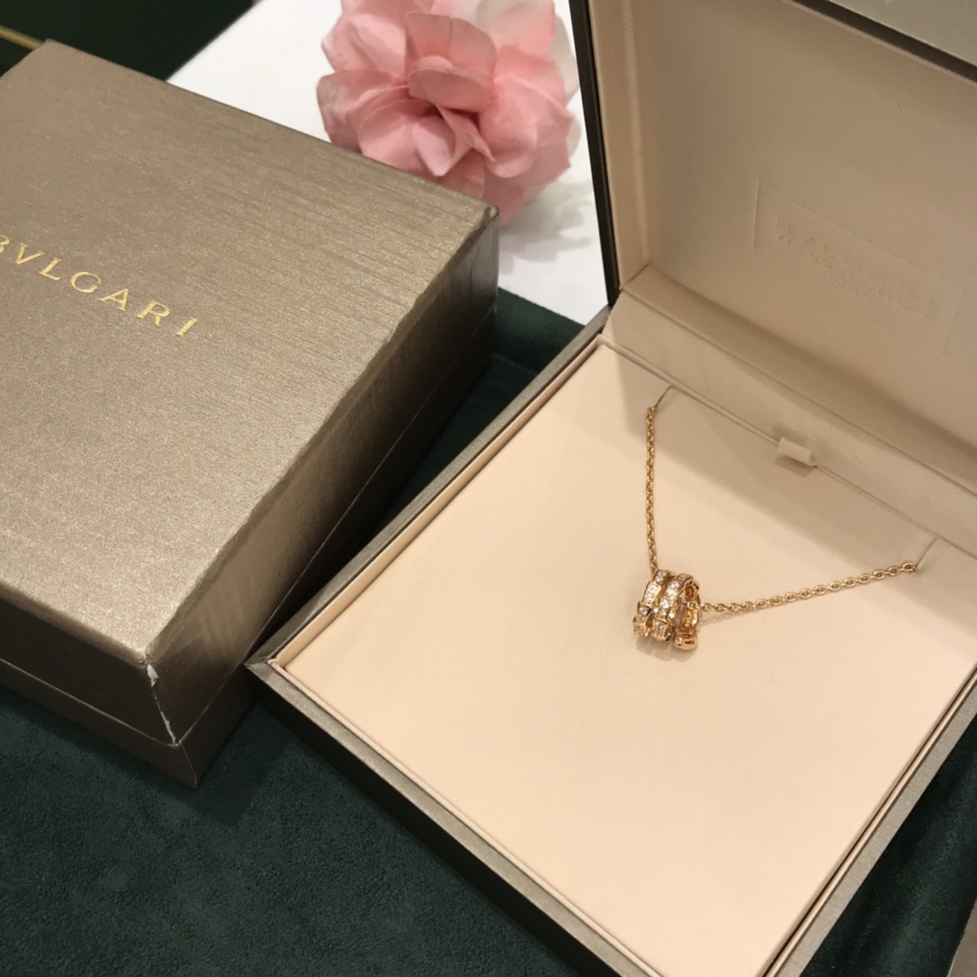 불가리 스네이크 본 목걸이 64705 이미지 5