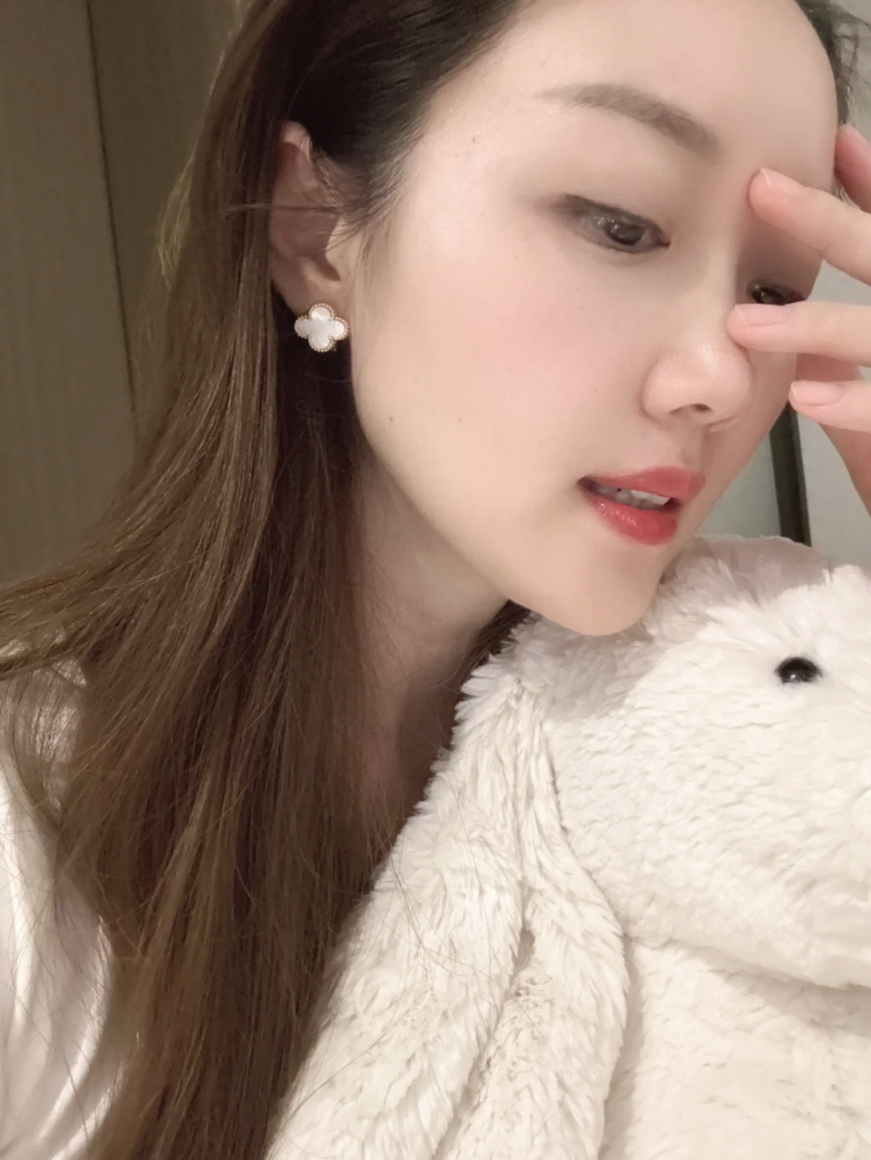 반클리프앤아펠 골드 네 잎 클로버 귀걸이 63843 이미지 9