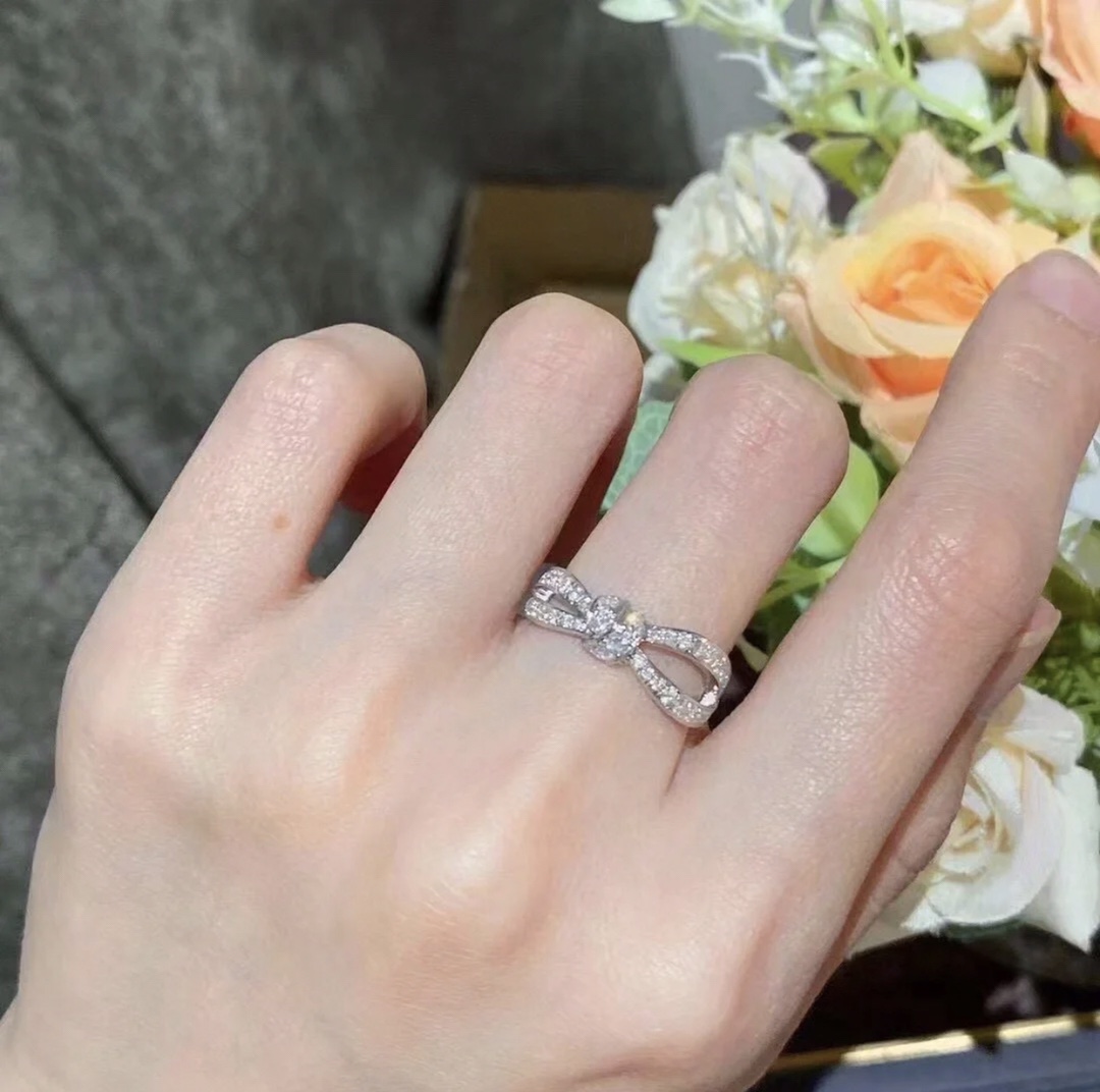 쇼메 크로스 큐빅 반지 69798 이미지 2