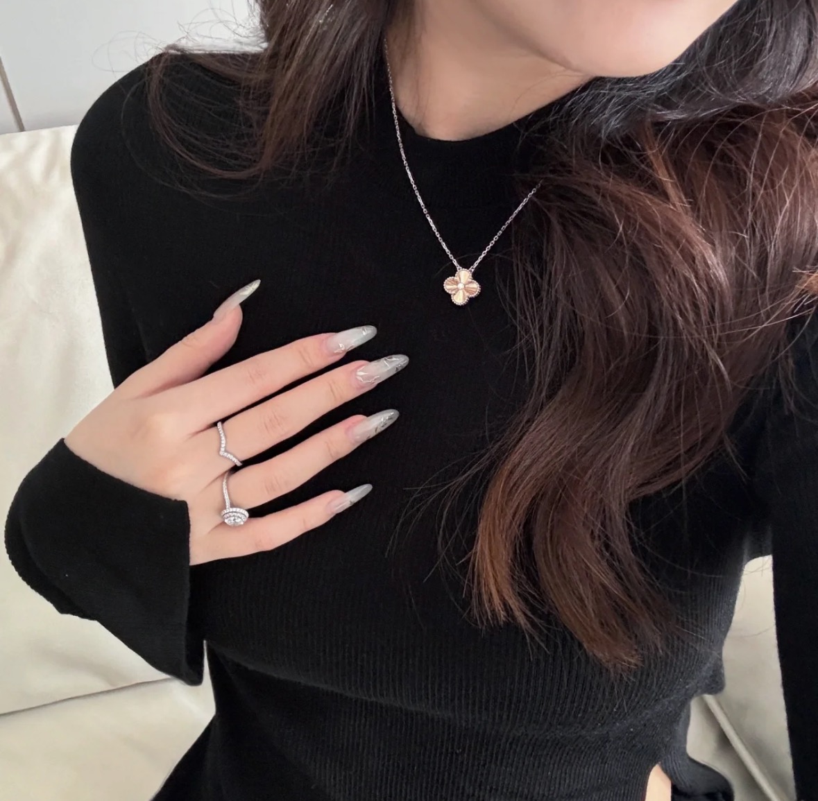 China Replica VCA Jewelry VCAES0403-989