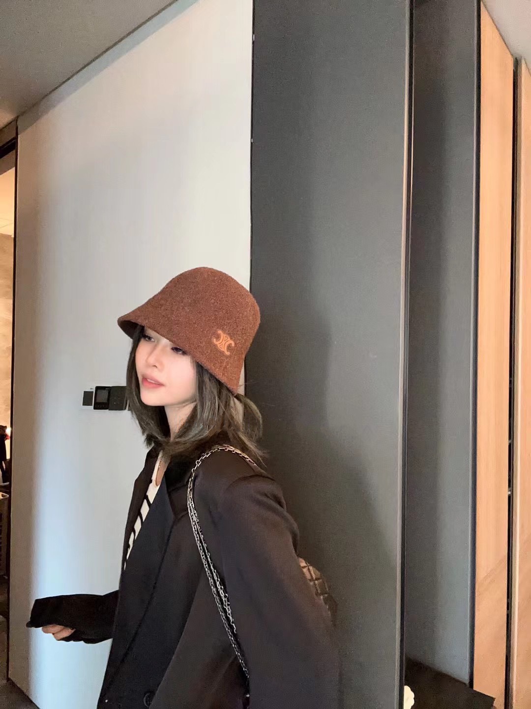 셀린느 모자 83441 Celine Cap