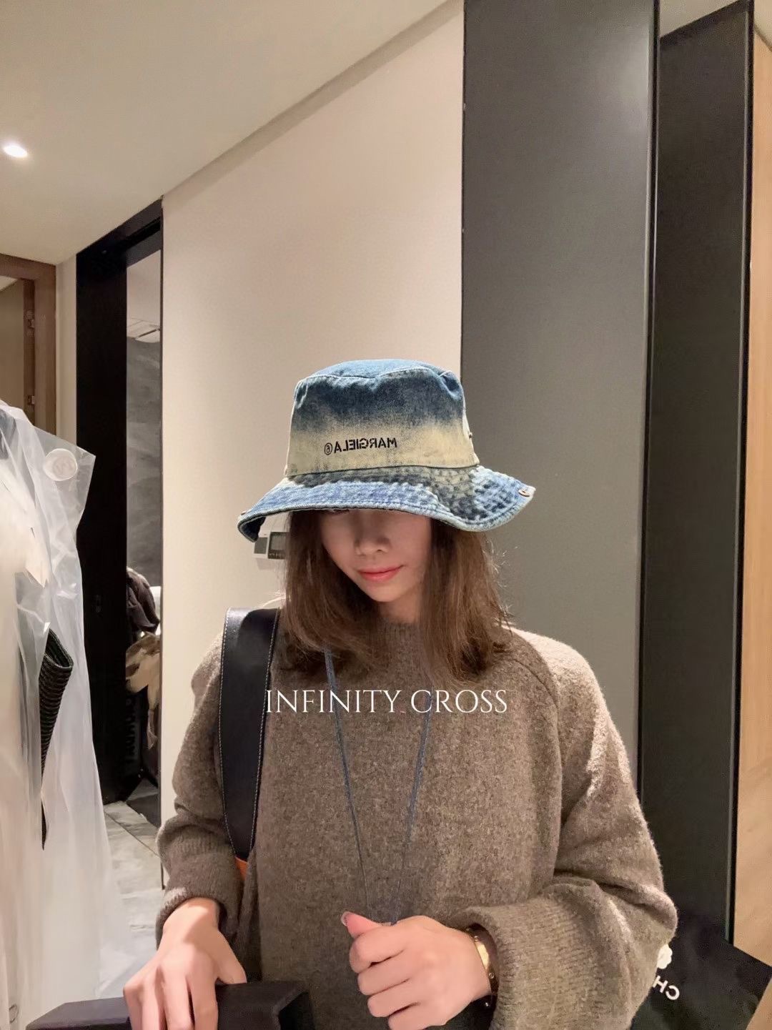 마르지엘라 모자 79331 Maison Margiela Cap